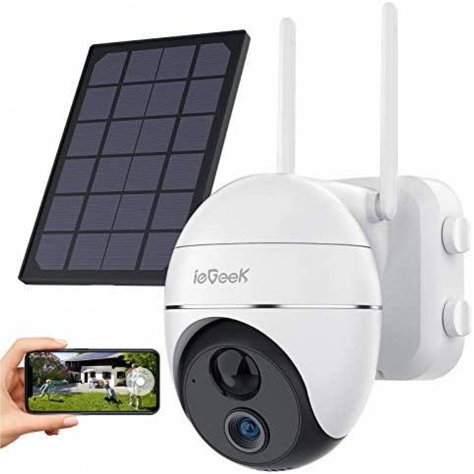 Camara de Seguridad IeGeek 1080p 360 PTZ Wifi -Blanco