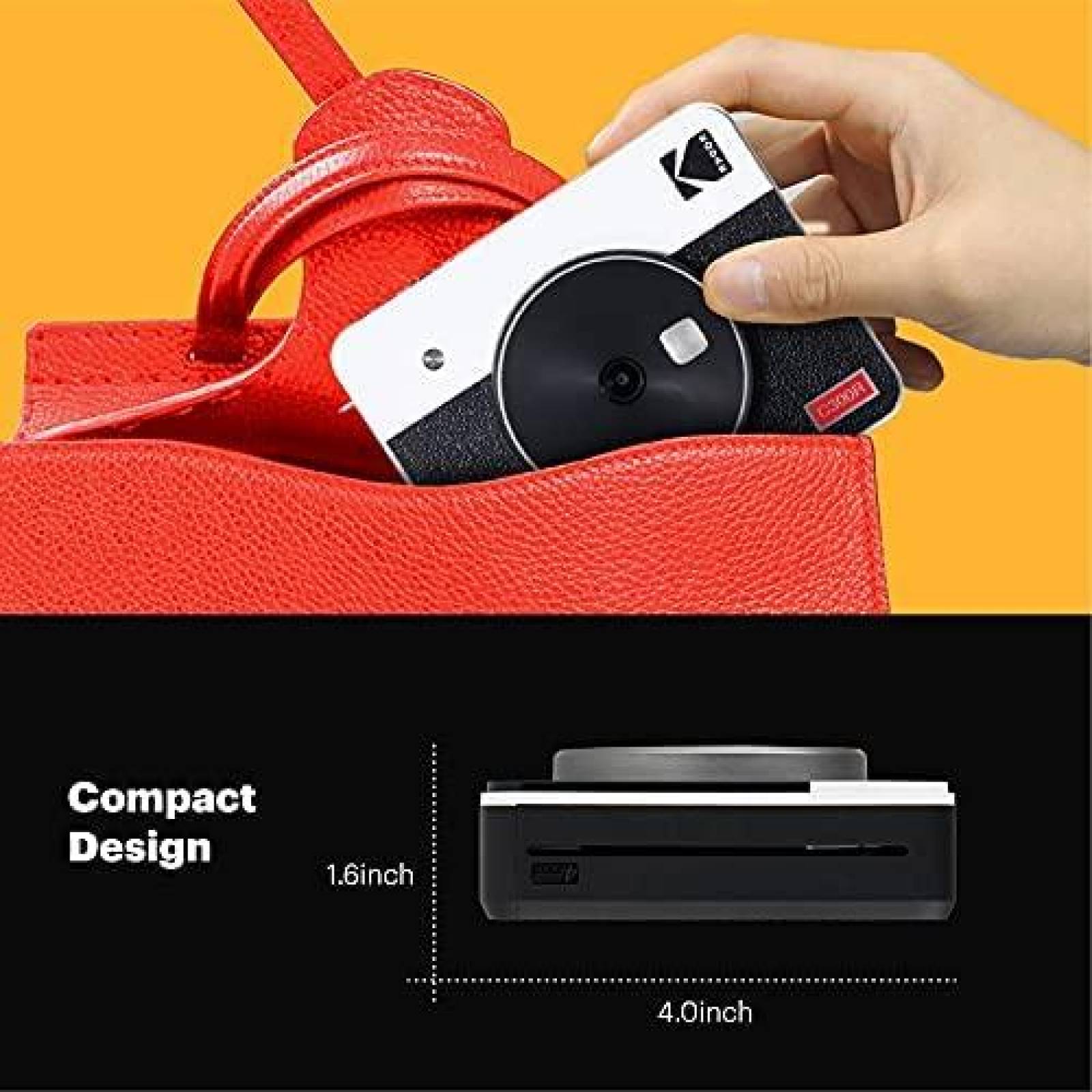 Camara Instantanea Kodak Mini Shot 3 3 x 3'' Portatil iOS