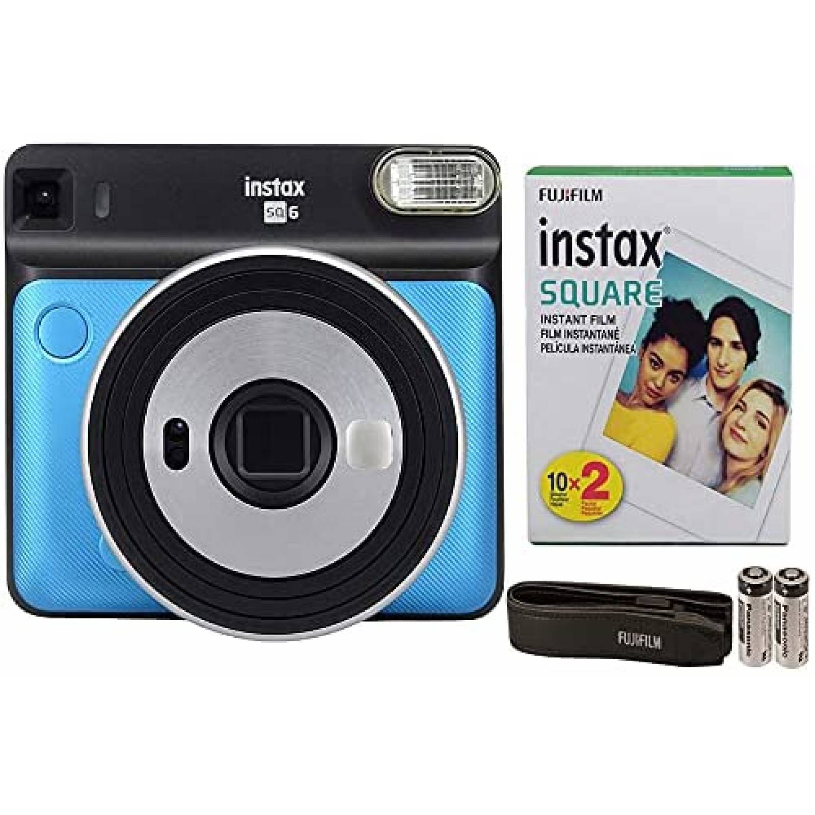 Camara Instantanea Fujifilm Instax Square SQ6 + 20 -Azul