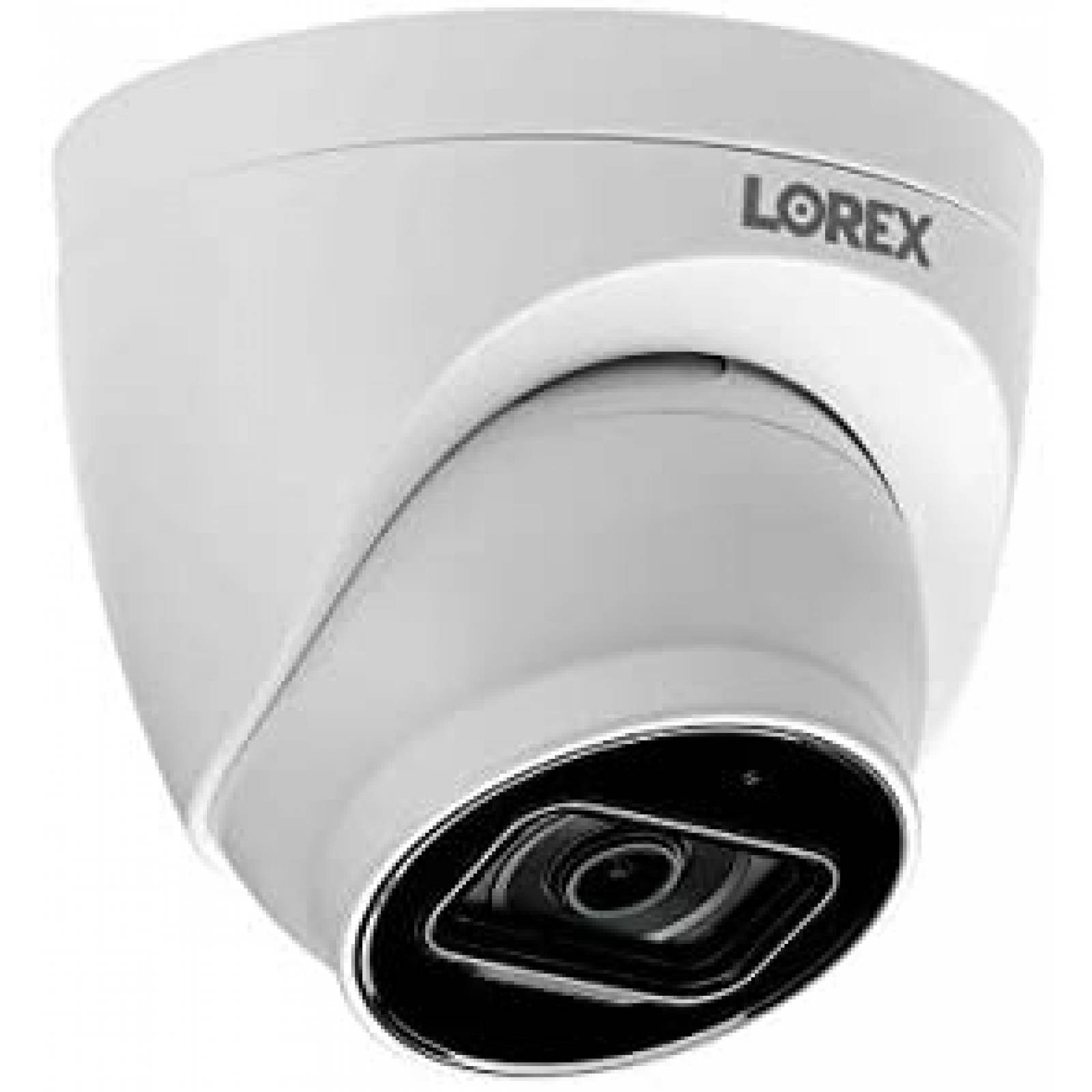 Camara seguridad Lorex 4k Ultra HD 8MP contra agua-Blanco