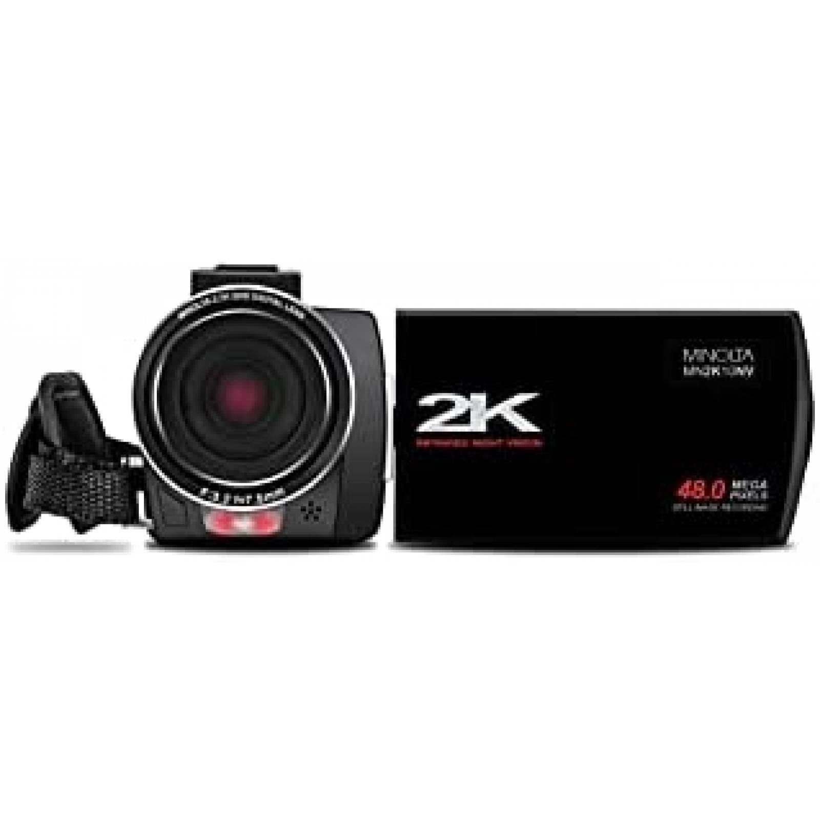 Camara de Video Minolta 2K c/Vision Nocturna Luz Infrarroja