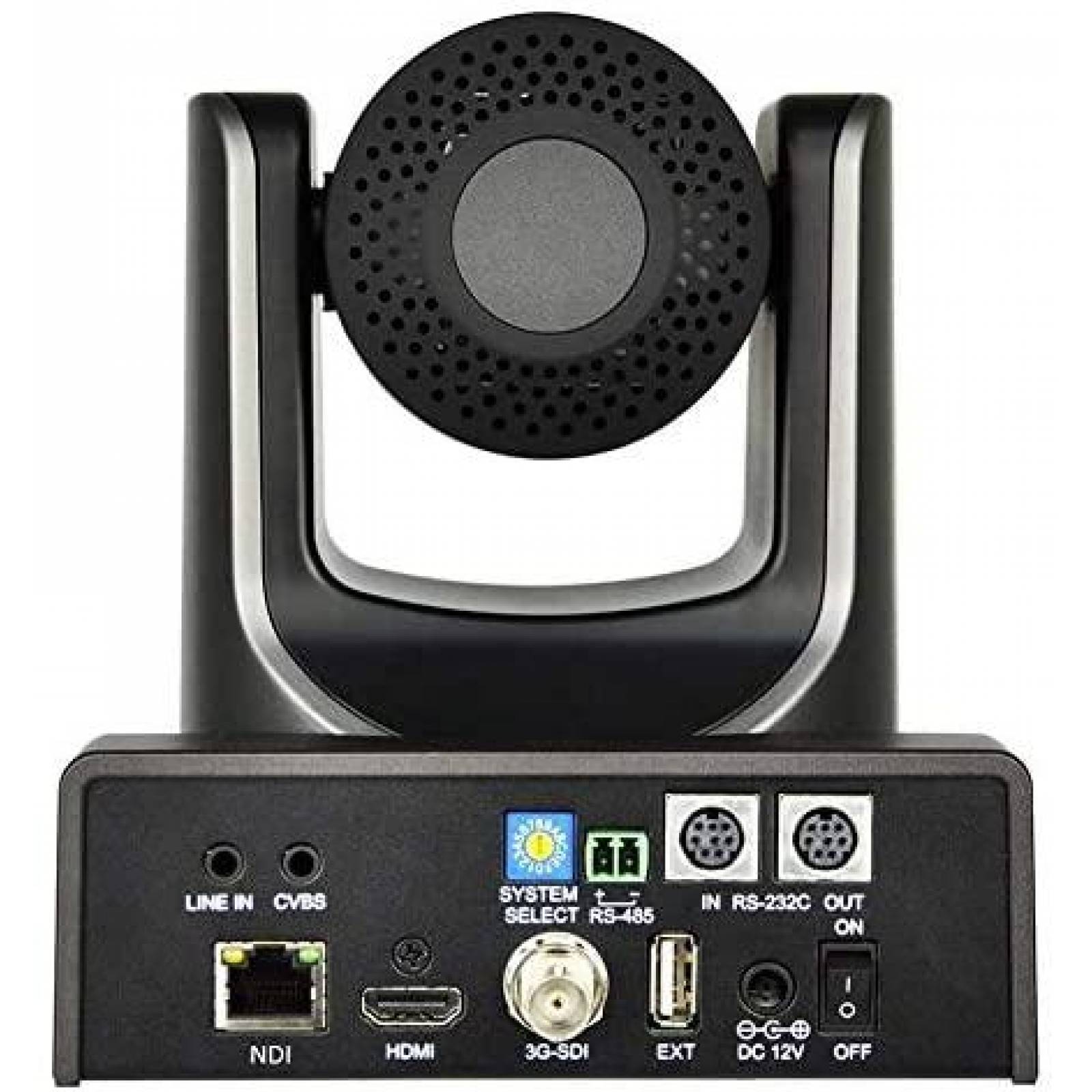 Videocamara AVKANS NDI 20X 1080p HX 4.0 -Negro