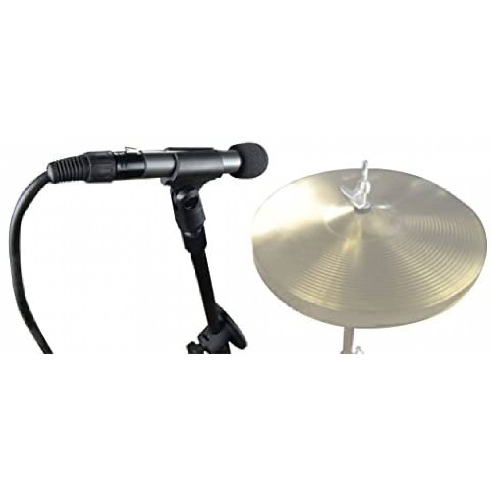 Kit Microfono HEIMU 4330235135 Para Instrumentos -Negro