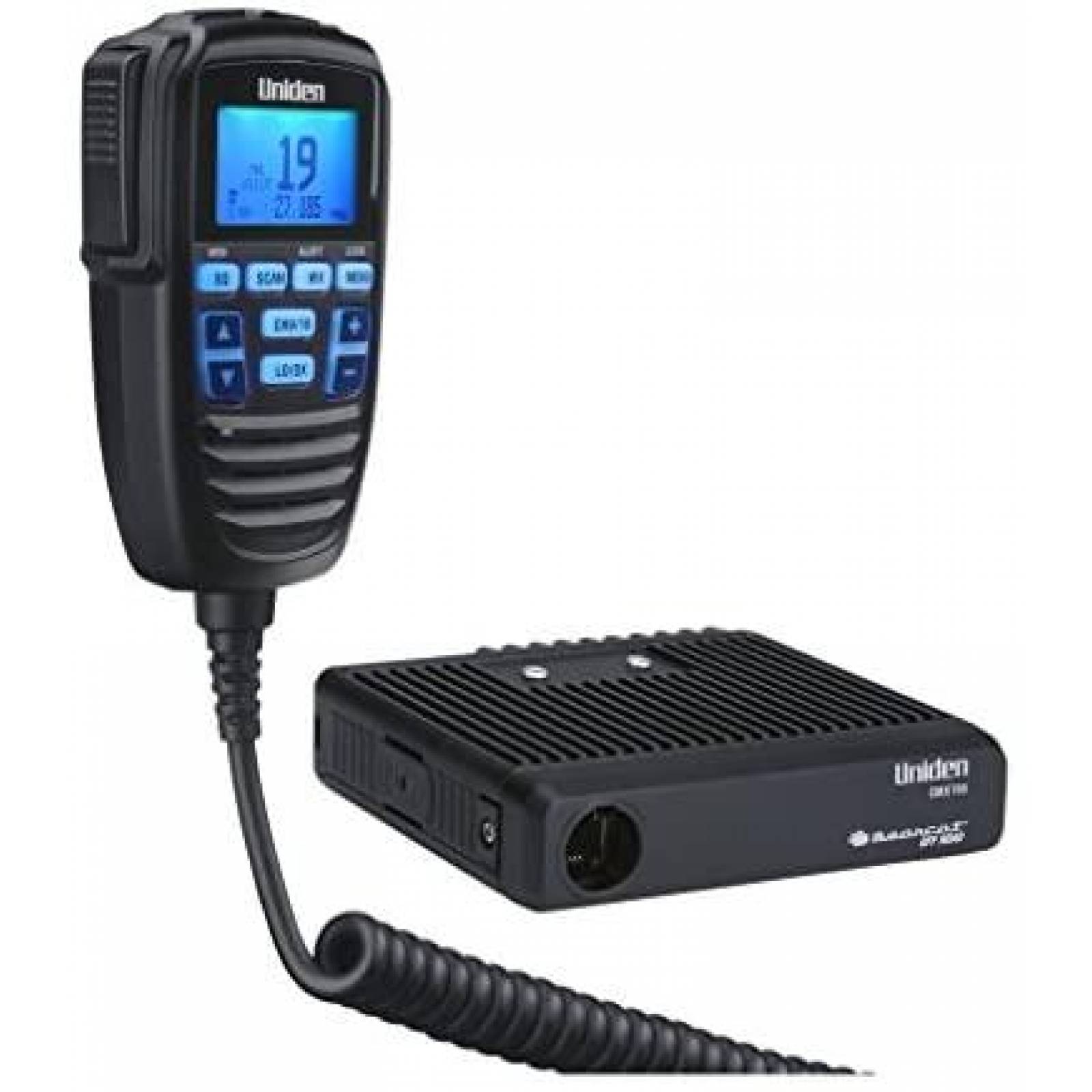 Radio BC Uniden CMX760 Pantalla de Microfono de 40 Canales