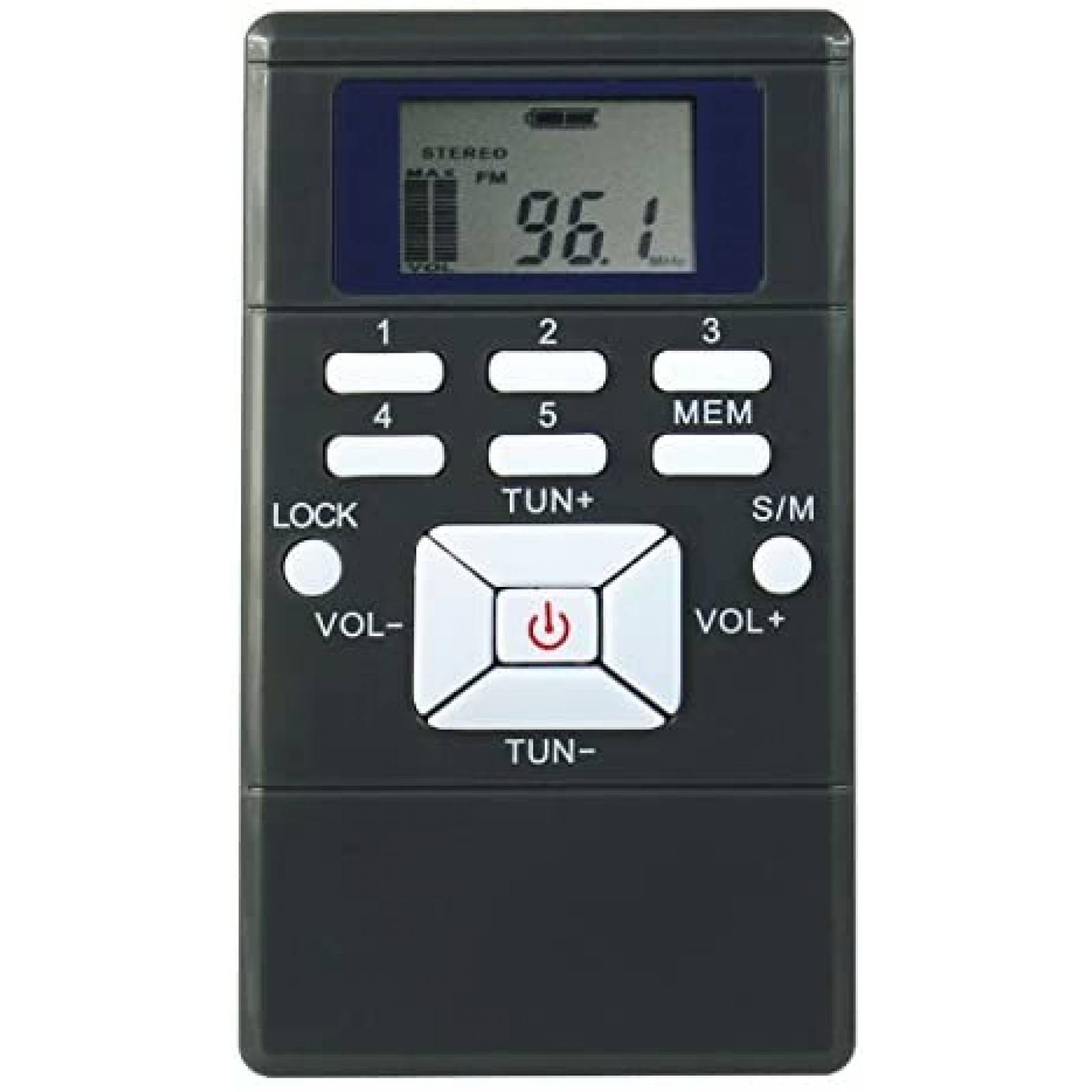 Receptor Retekess PR13 portatil paquete de 10 -Negro