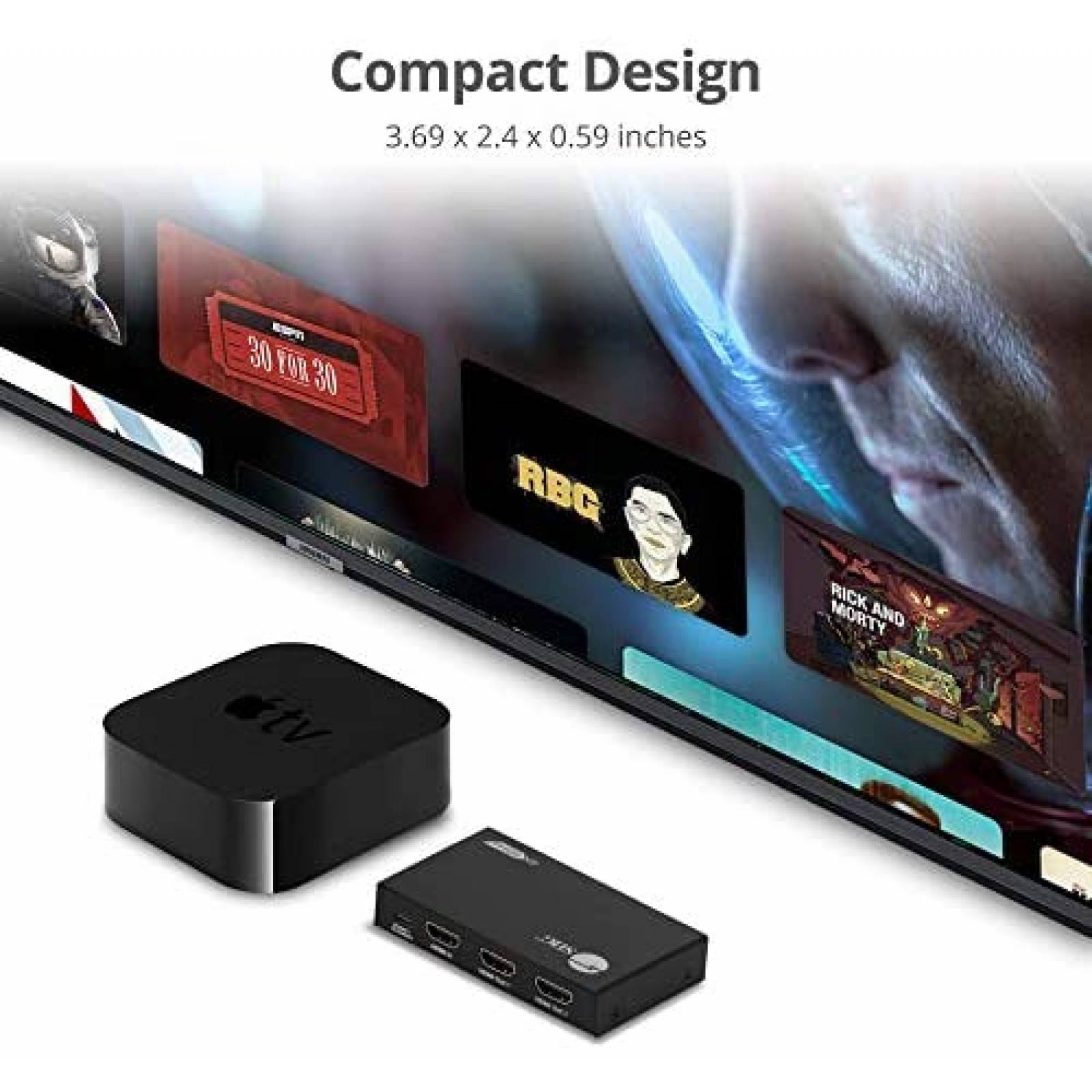 Reduccion de escala de video inteligente SIIG 1x2 HDMI 2.0