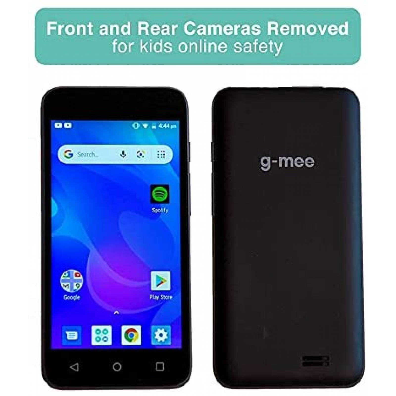 Reproductor de MP3 G-Mee Android Bluetooth y WiFi -Negro