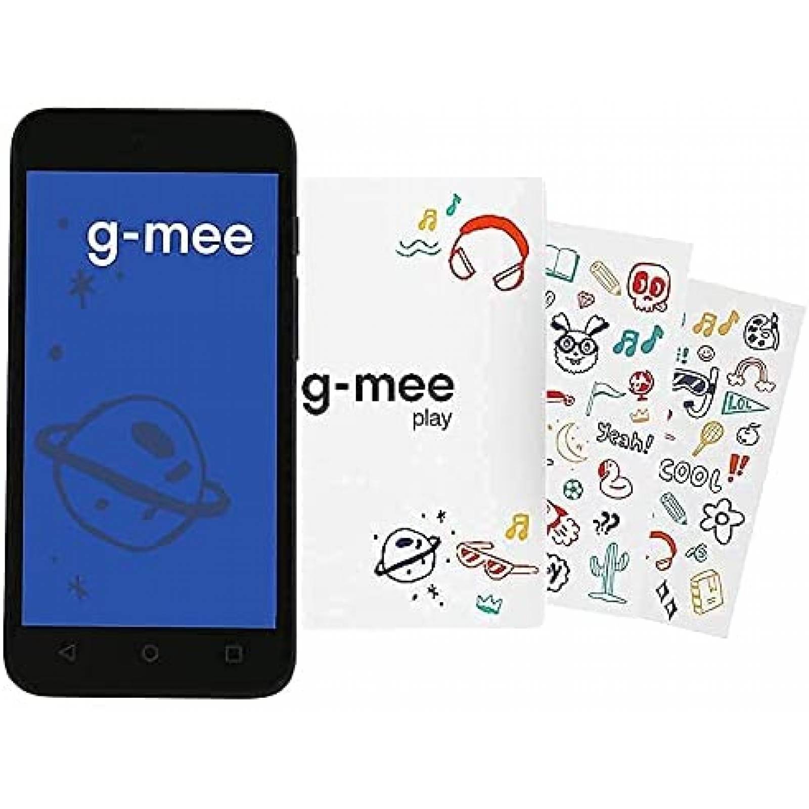 Reproductor de MP3 G-Mee Android Bluetooth y WiFi -Negro