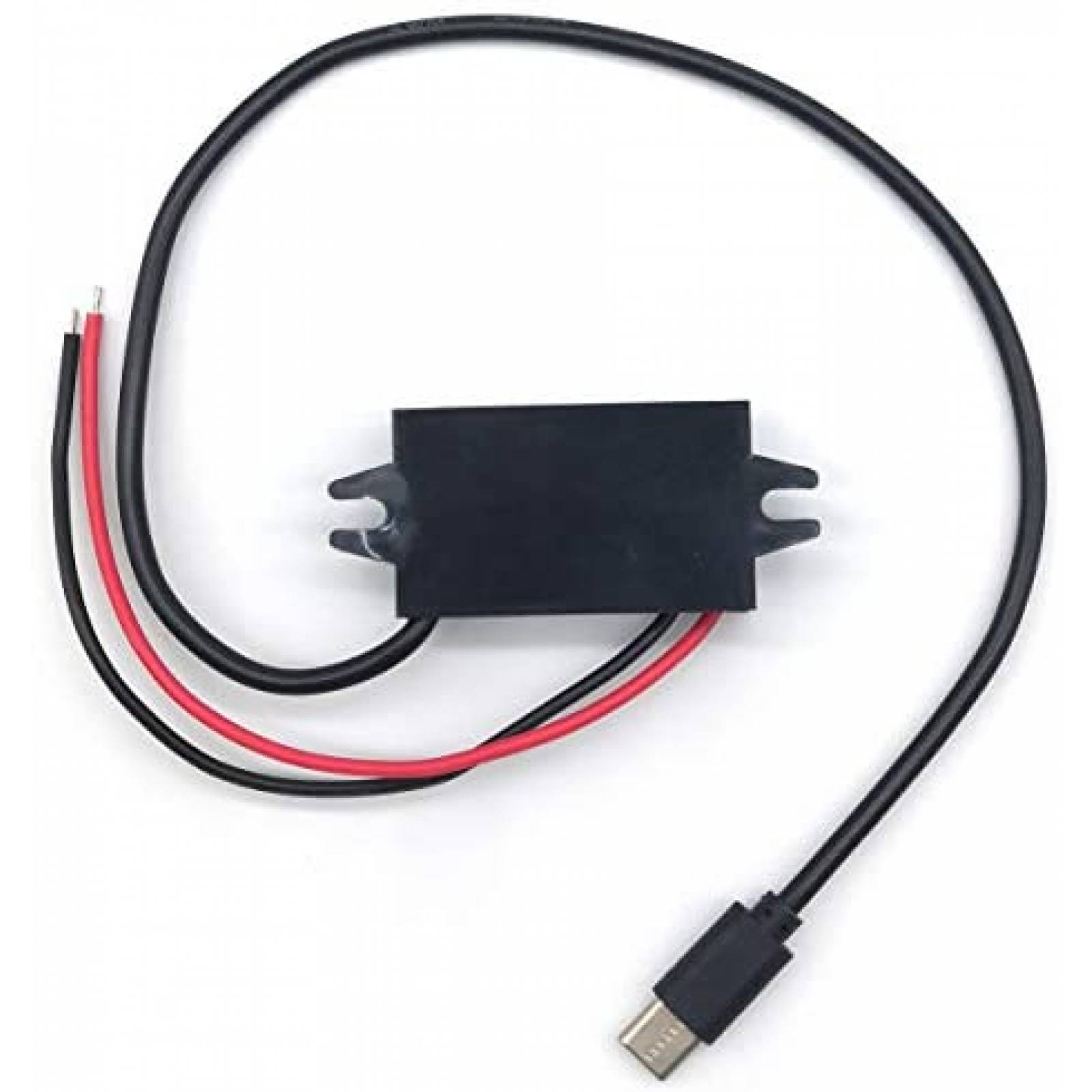 Regulador Voltaje SSLHONG QC3.0 USB C DC 5V 3A 9V -Negro