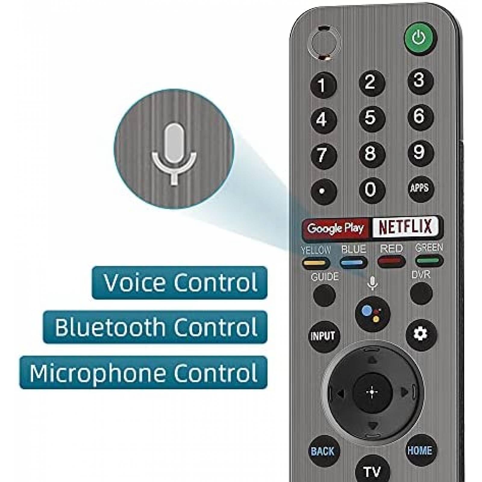 Control Remoto CtrlTV con Microfono para Sony Smart TV
