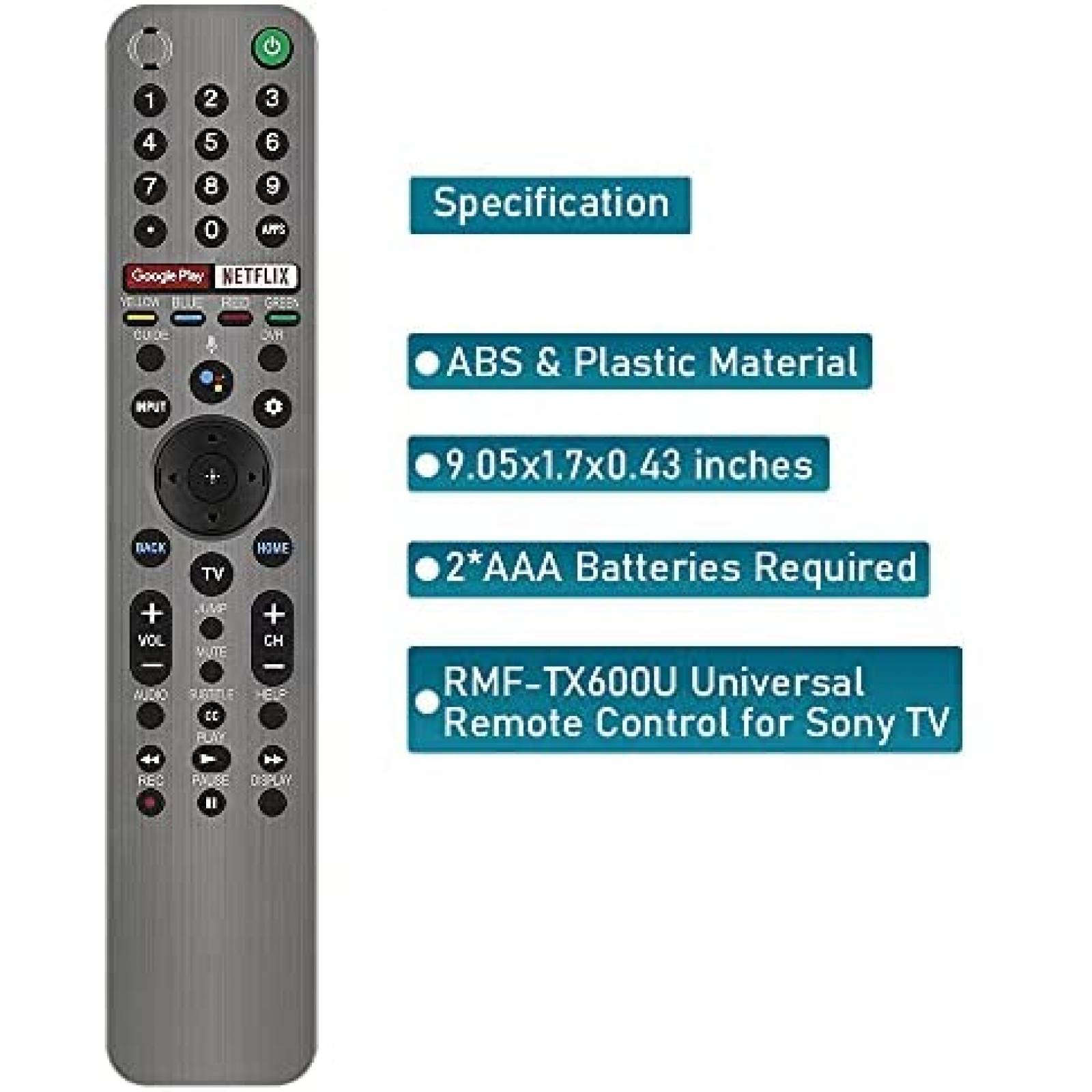 Control Remoto CtrlTV con Microfono para Sony Smart TV