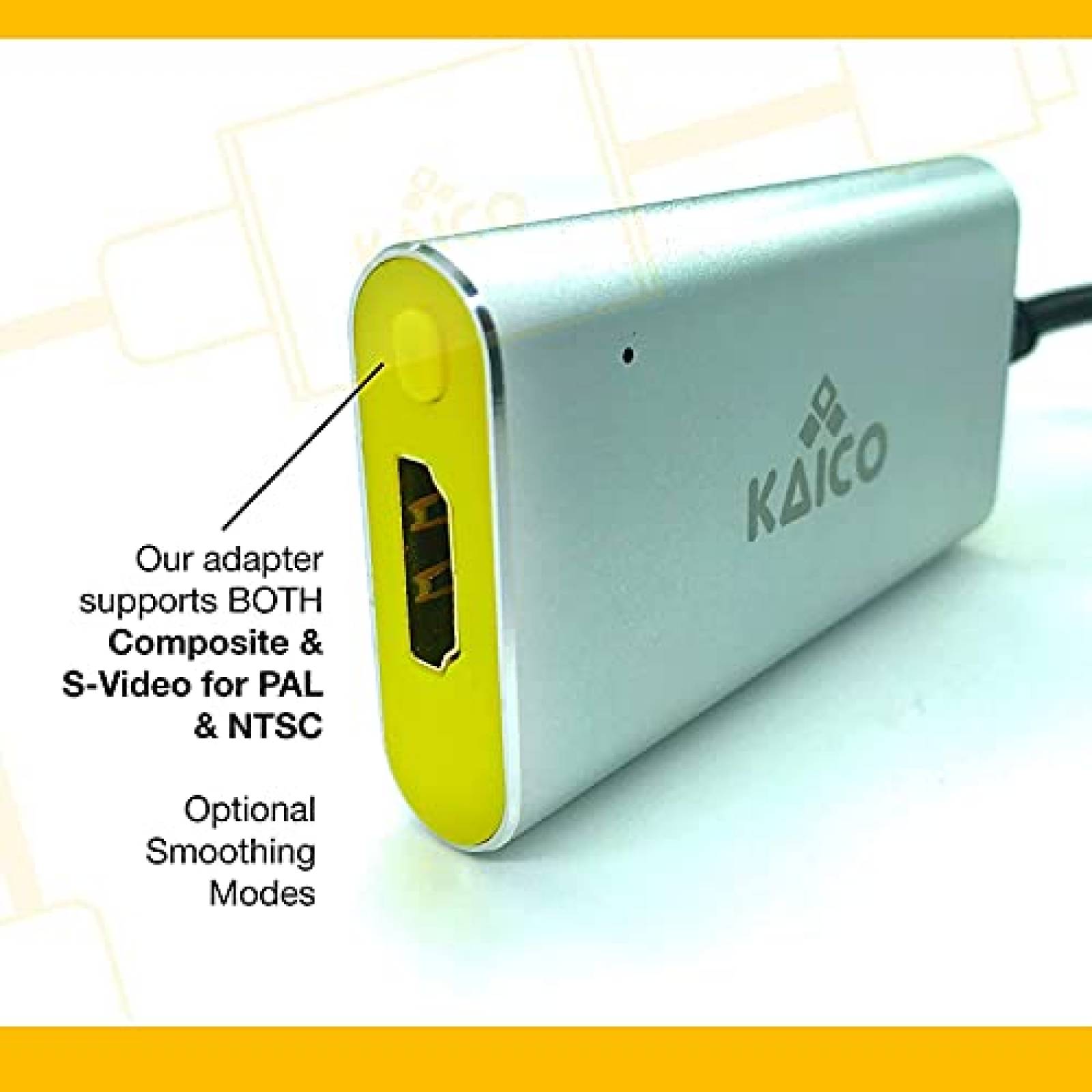 Adaptador HDMI Kaico para Nintendo N64/Gamecube 2X -Blanco