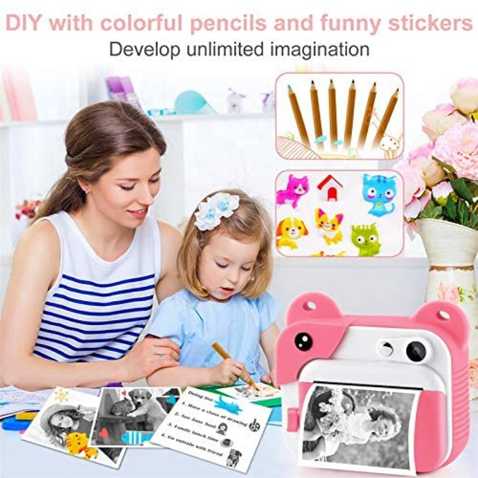 Camara Infantil PROGRACE Digital Imprecion Instatanea