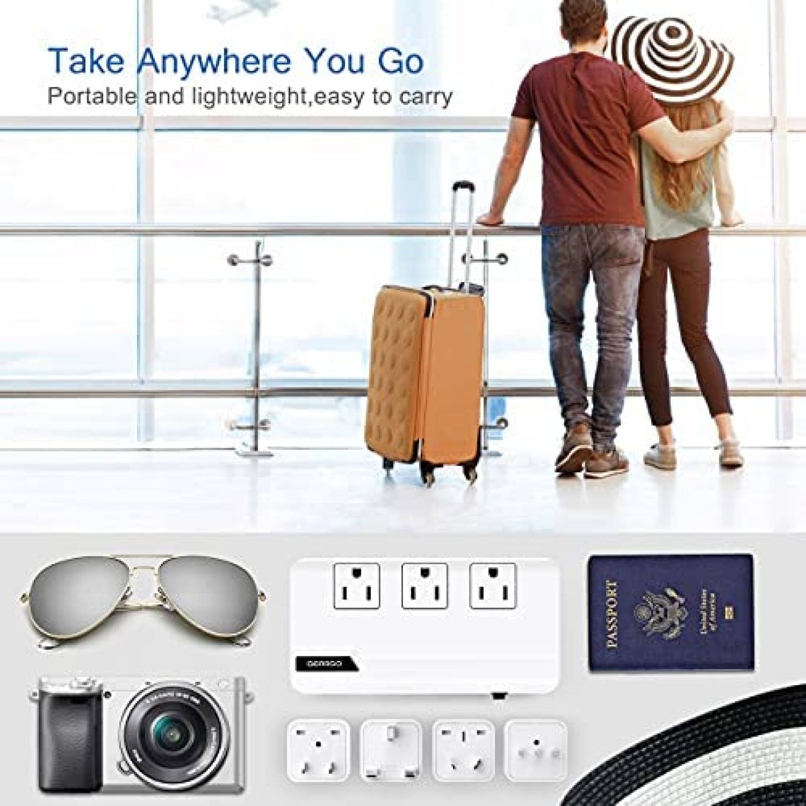 Convertidor de Voltaje GEARGO 230W Reductor 220V a 110V