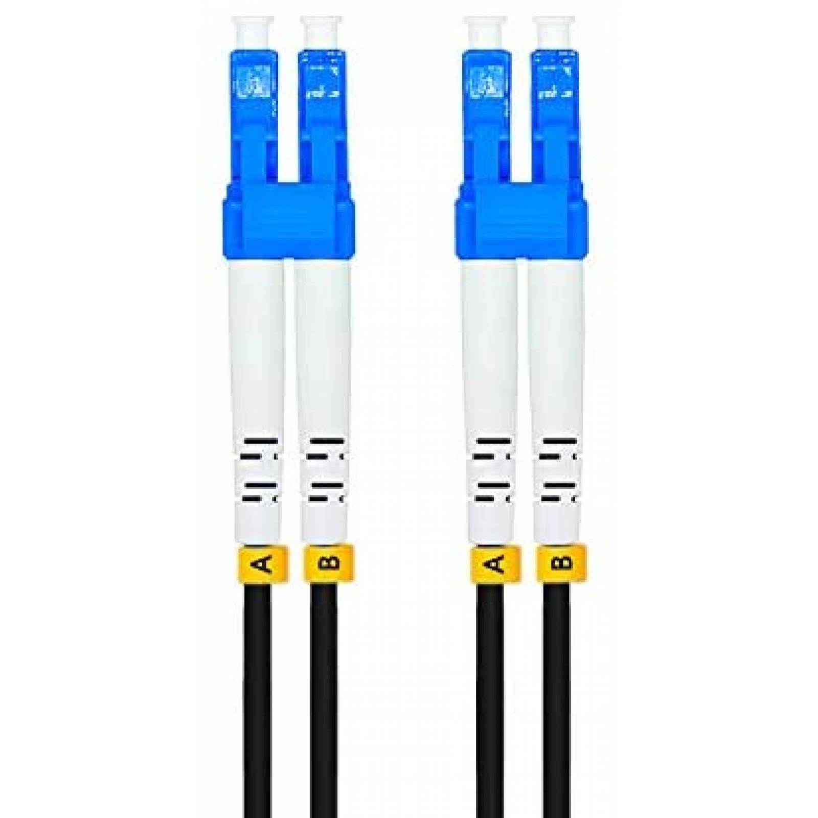 Cable LC Jeirdus FBM-OALCLCSD150 150m LC a LC -Negro