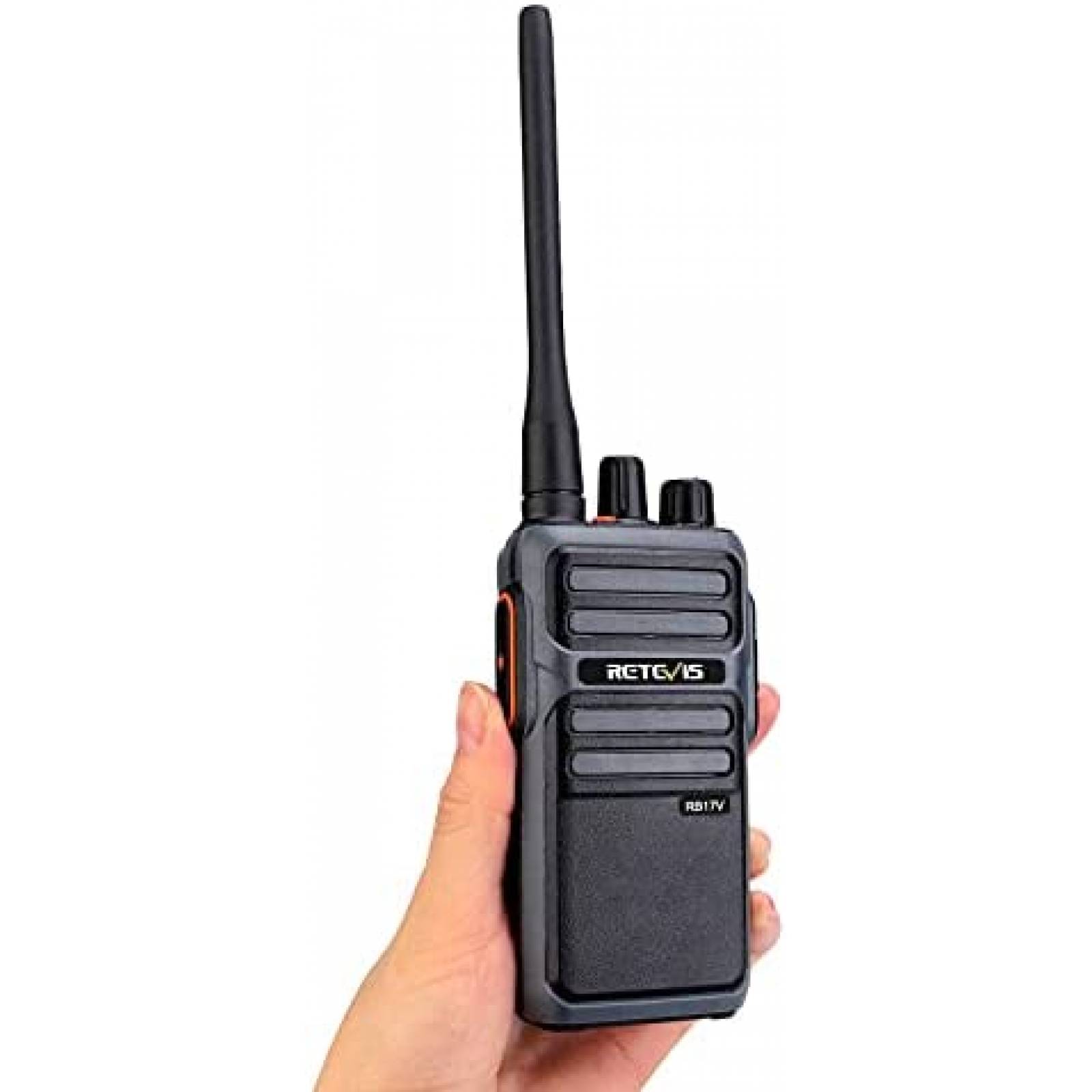 Walkie Talkies Retevis RB17V MURS Paquete de 4 de 2 vias