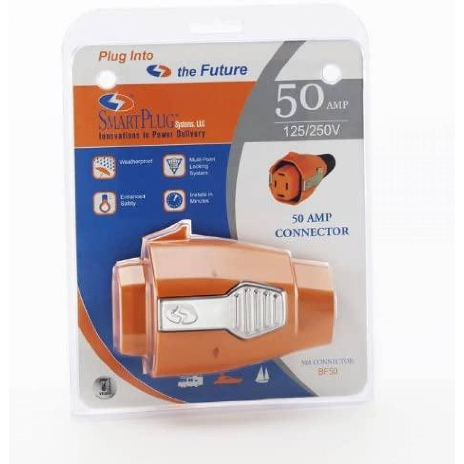 Conector SmartPlug BF50 de 50 Amp para velero barco etc
