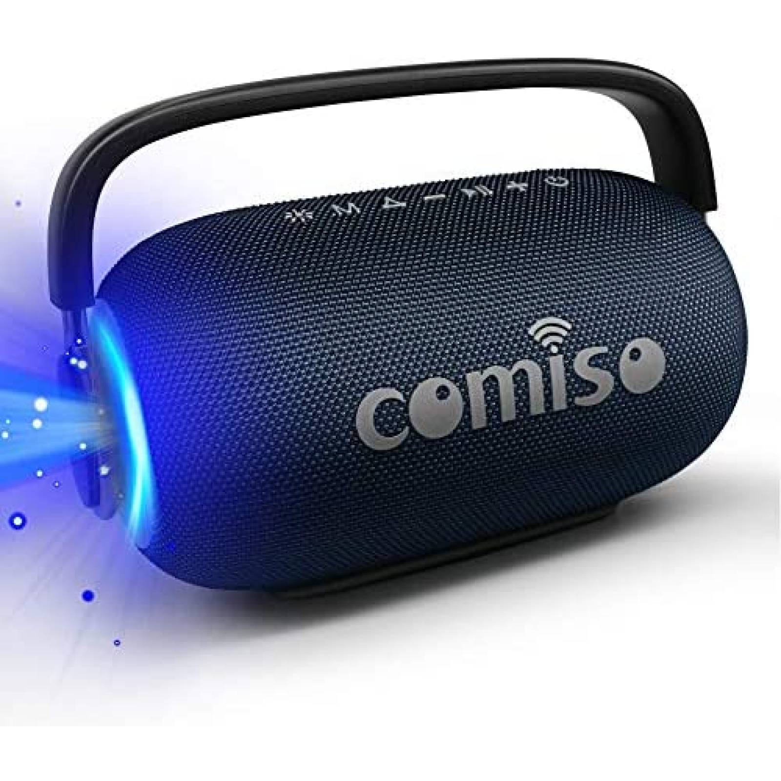 Bocina Inalambrica COMISO Bluetooth 25W de 40H -Negro
