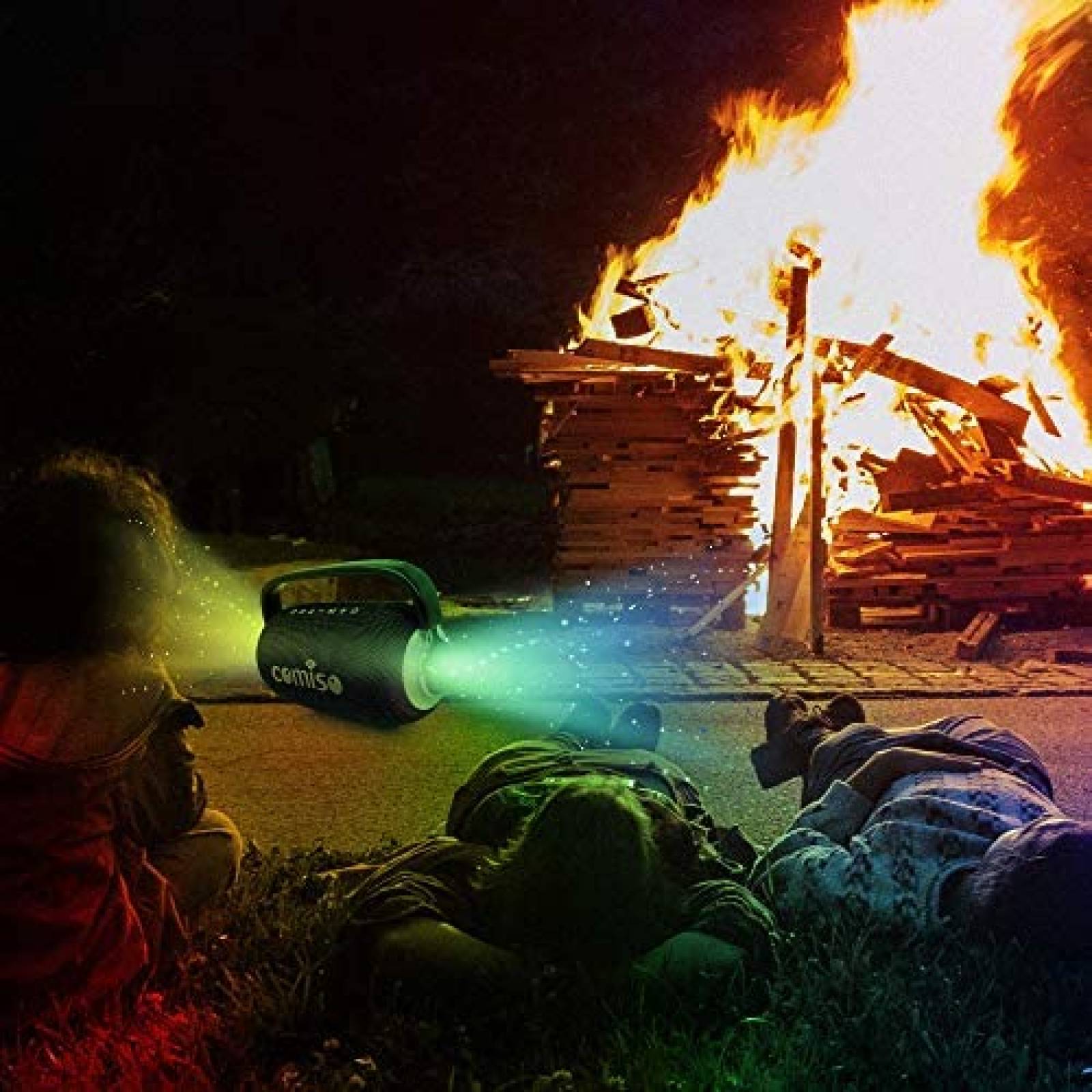 Bocina Inalambrica COMISO Bluetooth 25W de 40H -Negro