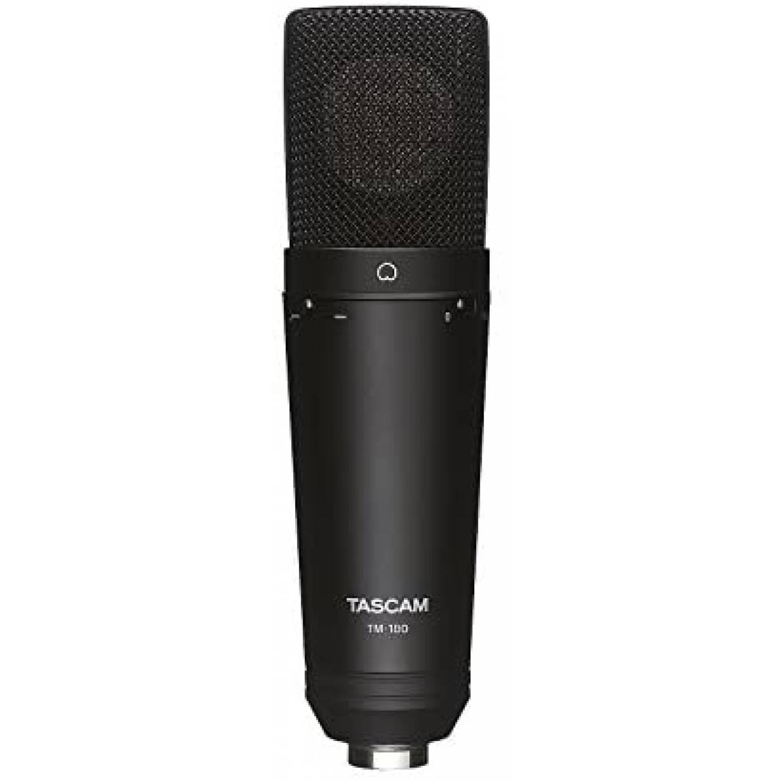 Microfono Tascam TM-180 de Condensador con Soporte -Negro