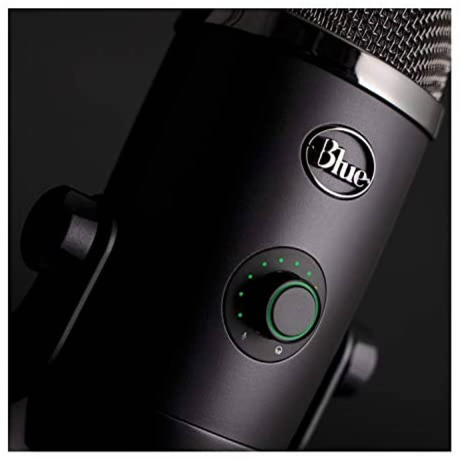 Microfono BLUE Yeti X USB con Filtro Pop para PC -Negro