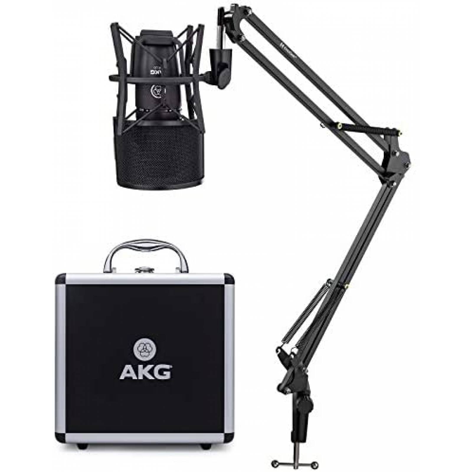 Microfono de condensador AKG P220 Paquete de 3 articulos