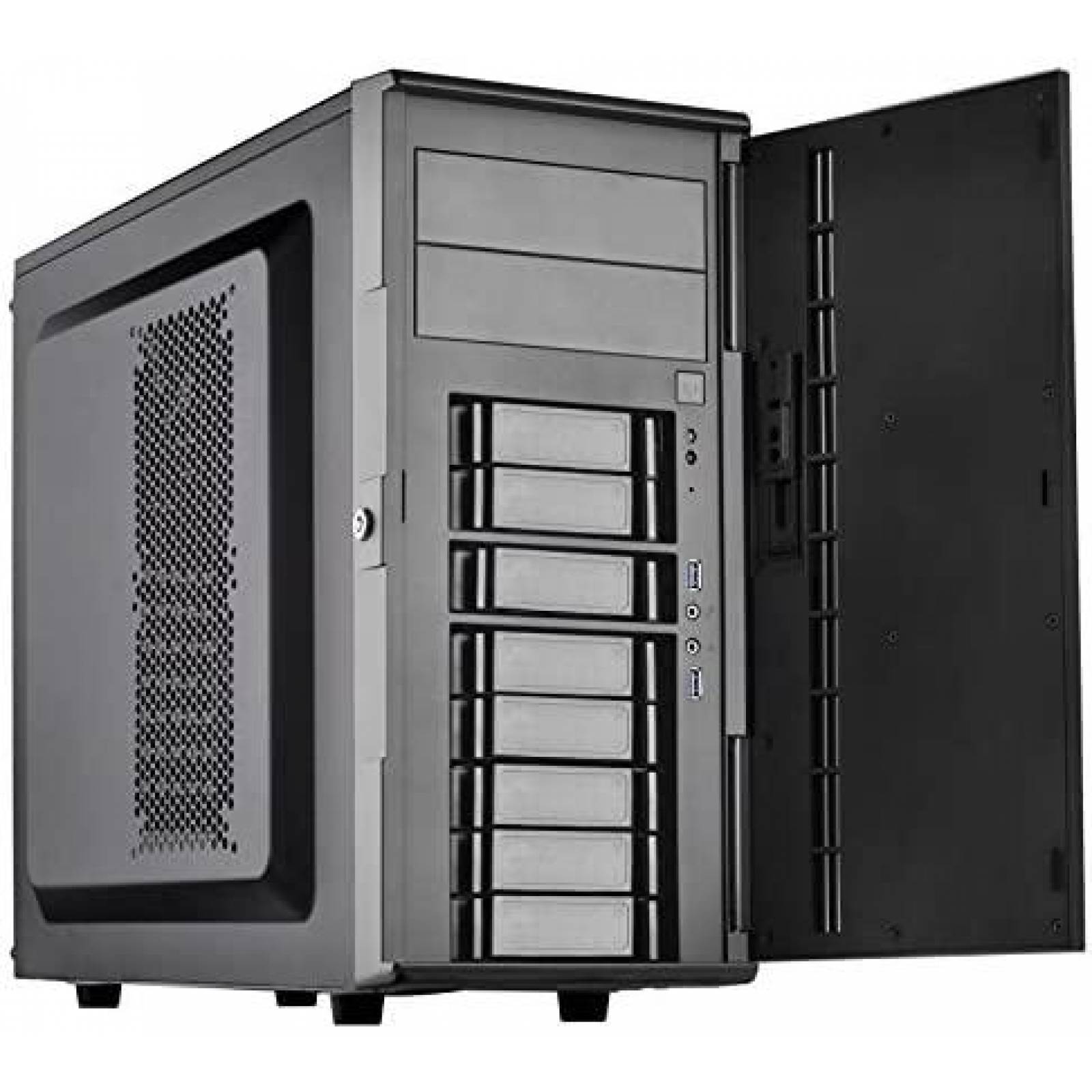 Caja de Ordenador SilverStone SST-CS380 V2 de 8 Bahias SATA