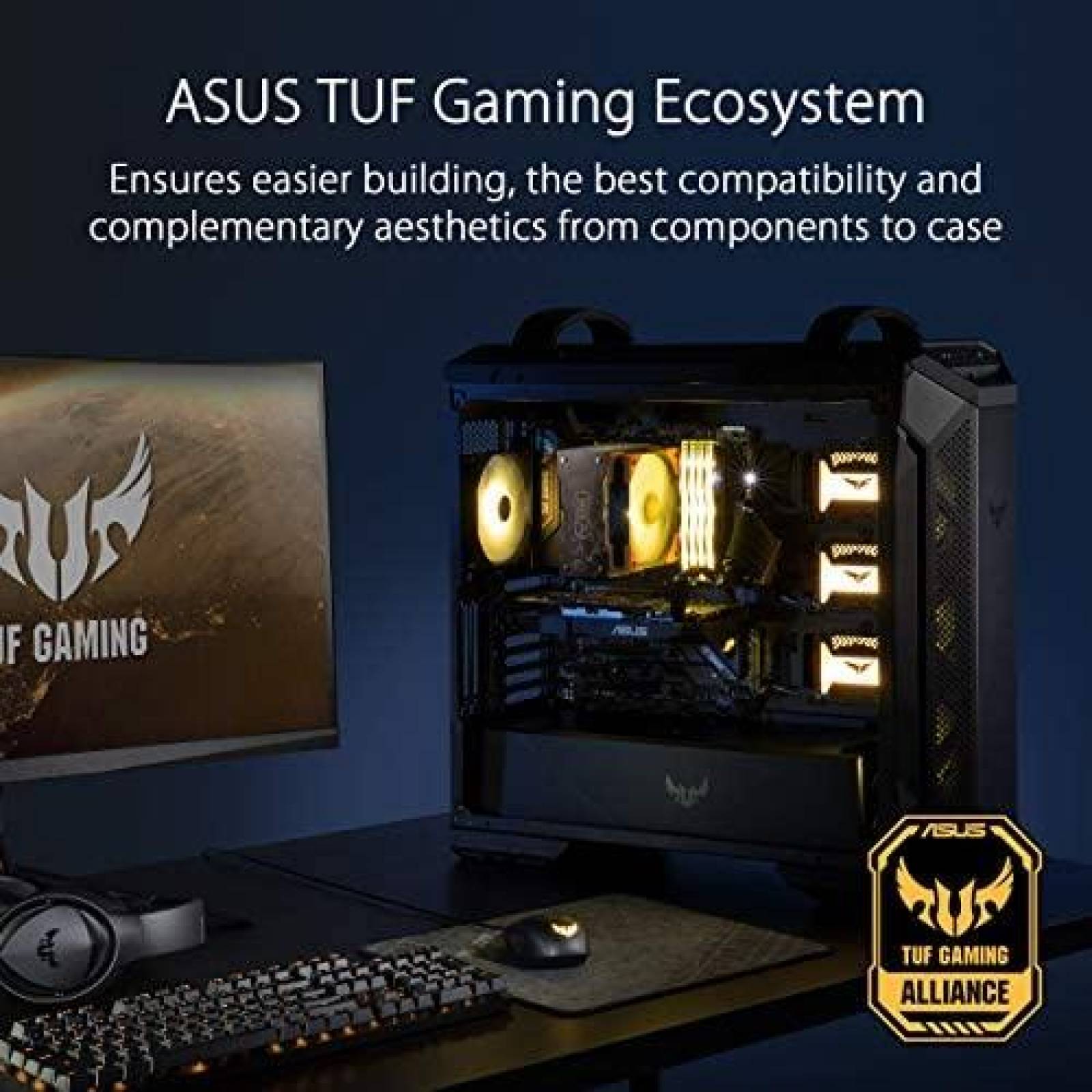 Estuche Computadora ASUS GT501 Torre Mediana Con Agarradera