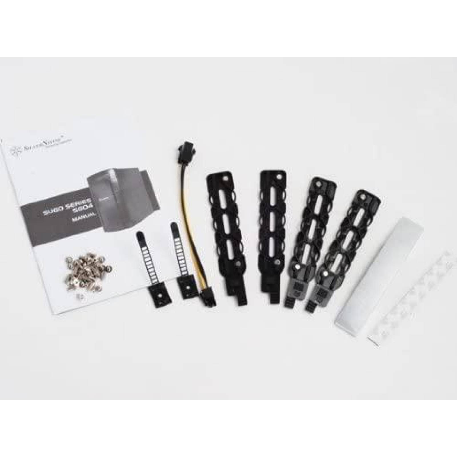 Panel Frontal SilverStone sg04b-f Aluminio Micro ATX -Gris