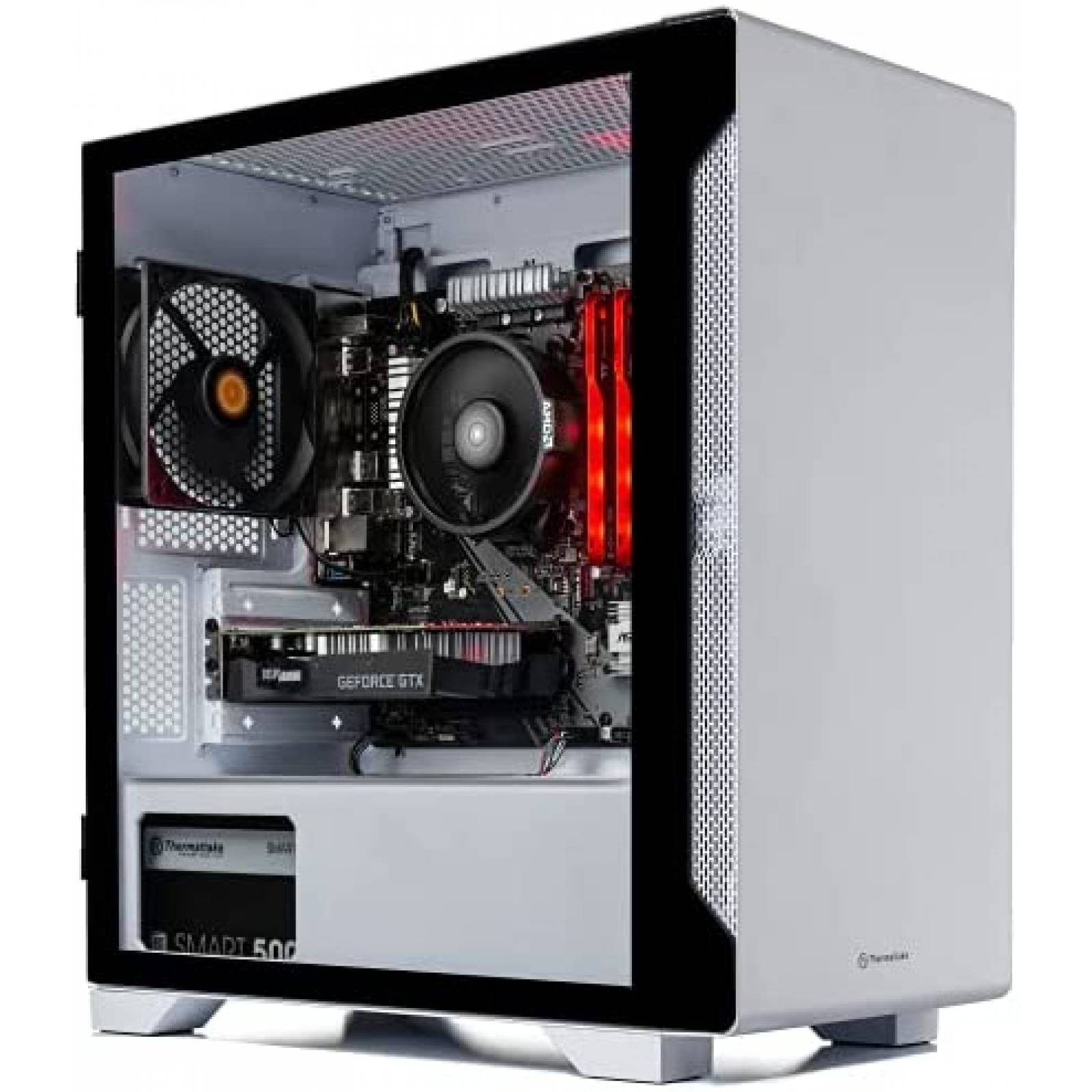 PC Gamer Thermaltake LCGS Glacier 150 16GB 500GB -Plateado