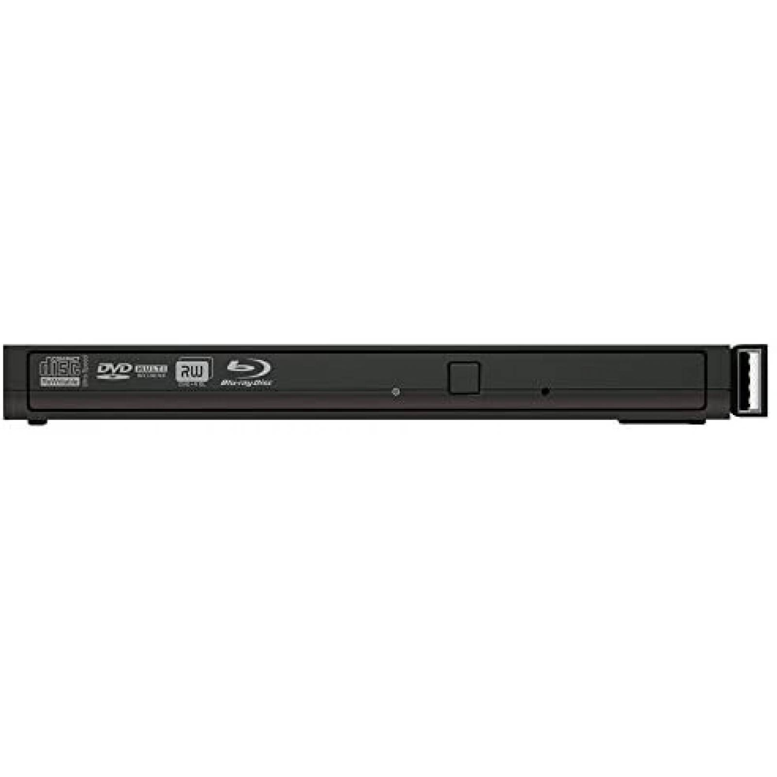 Unidad Blue Ray Portatil BUFFALO BRXL-PT6U2VB 24x(CD) -Negro