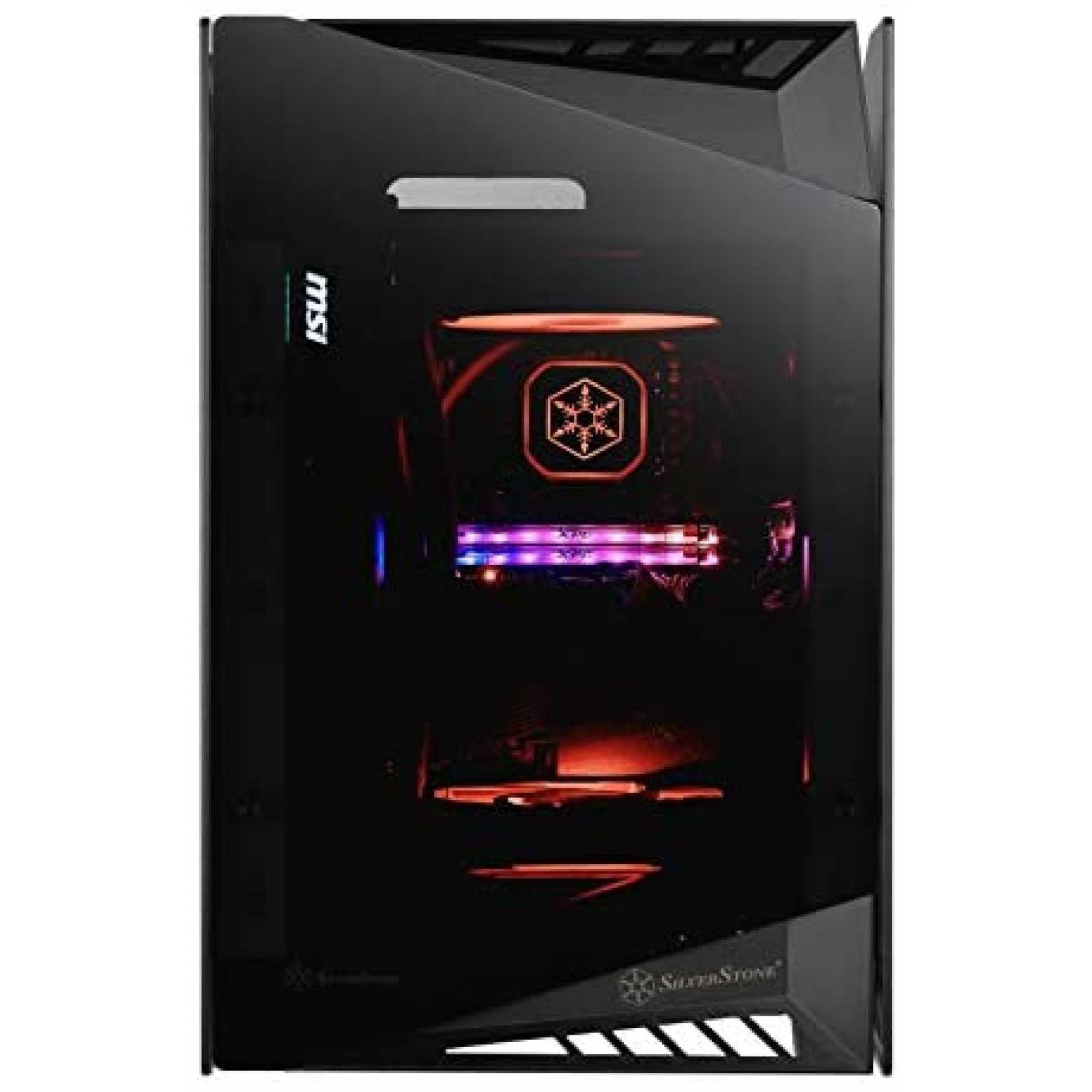 Caja para computadora SilverStone Mini-ITX diseño vertical