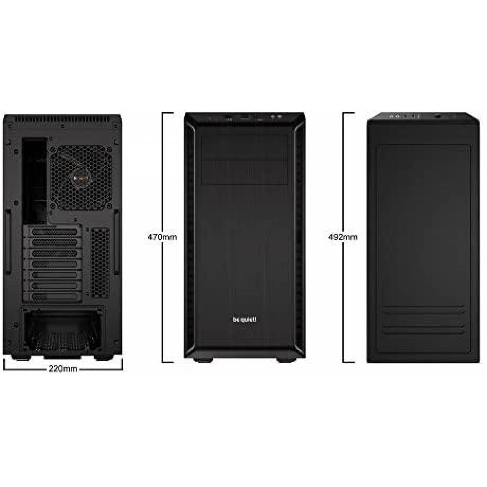 Caja de ordenador be quiet! Pure Base 600 ATX 2 ventiladores