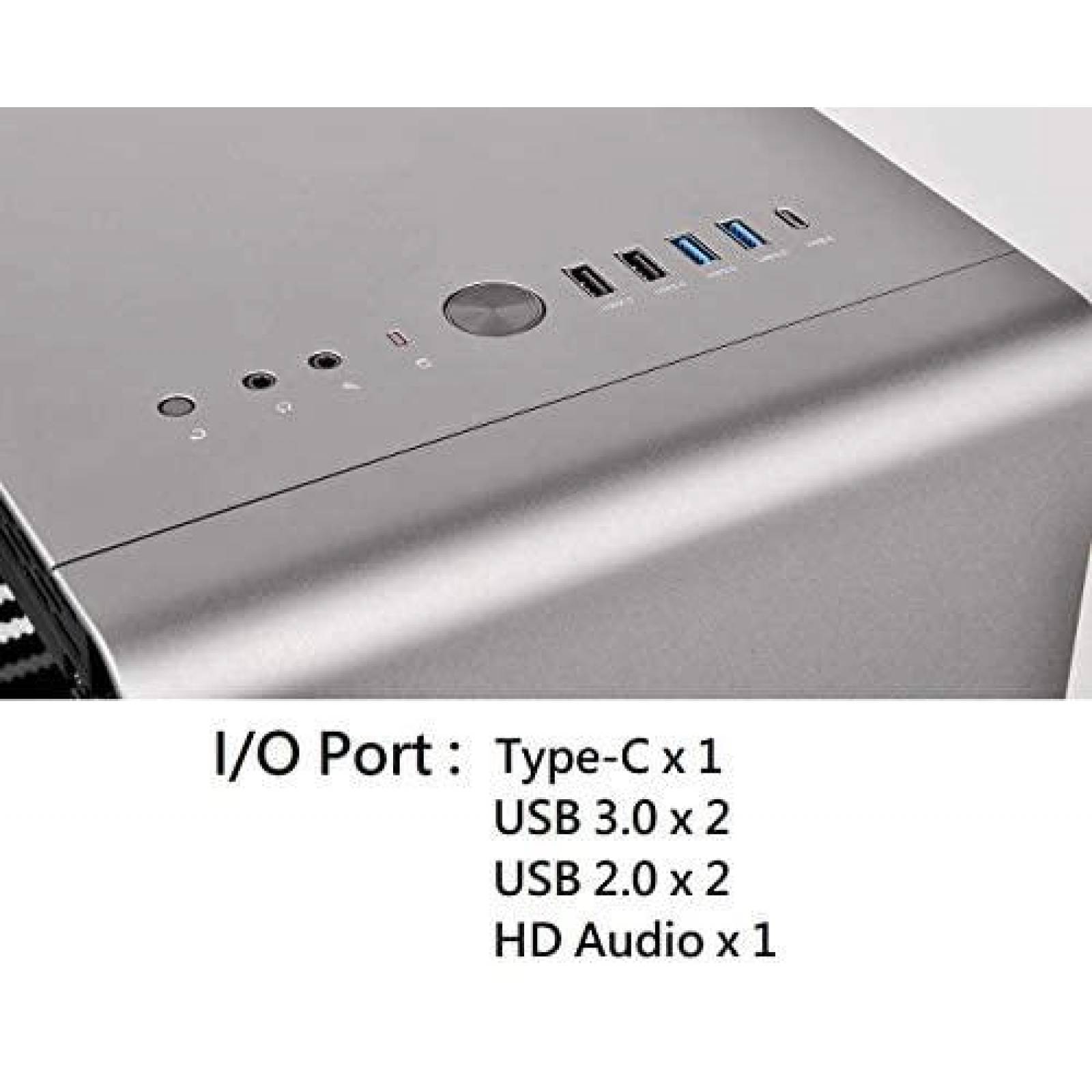 Torre de PC Thermaltake A500 Hecho de Aluminio -Negro