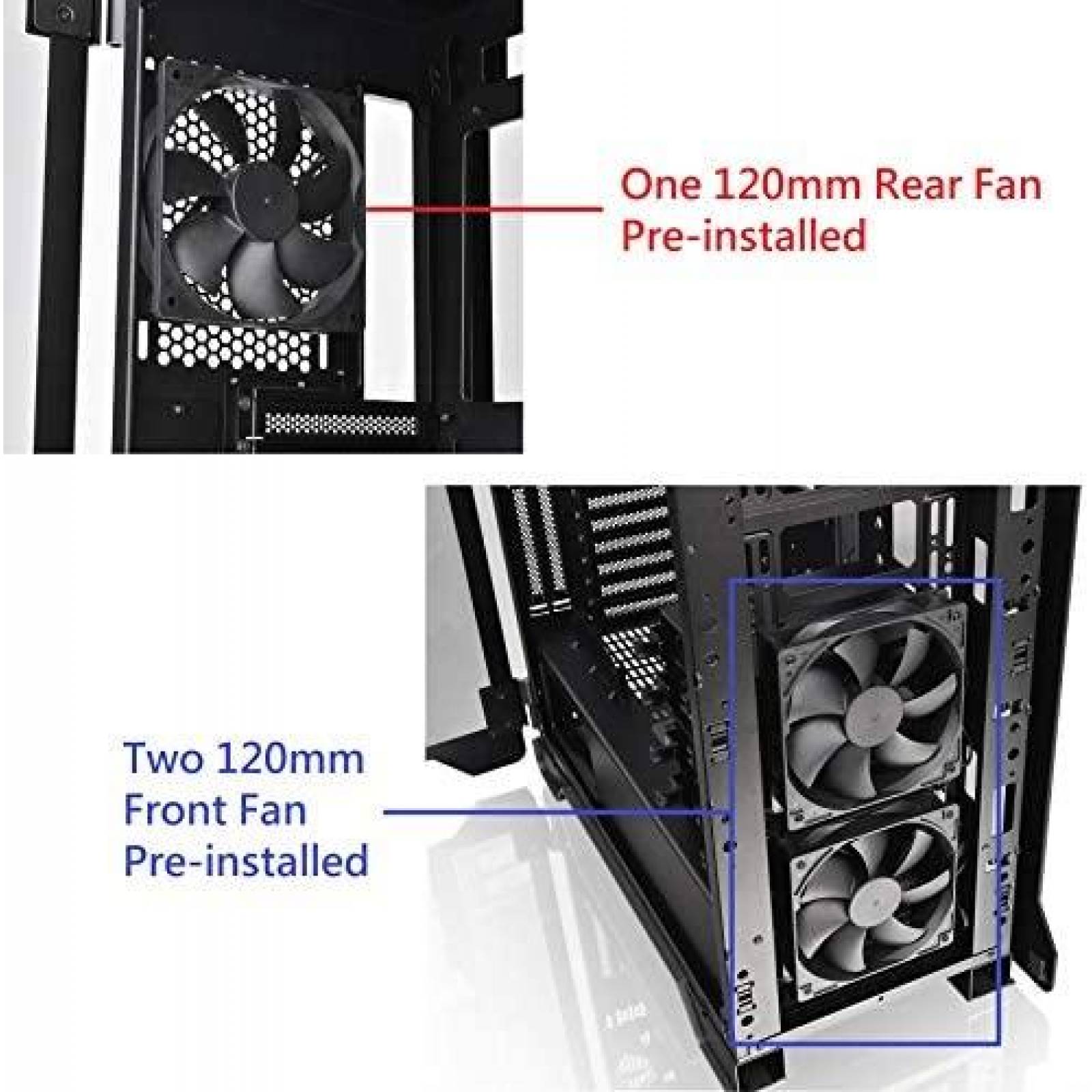 Torre de PC Thermaltake A500 Hecho de Aluminio -Negro