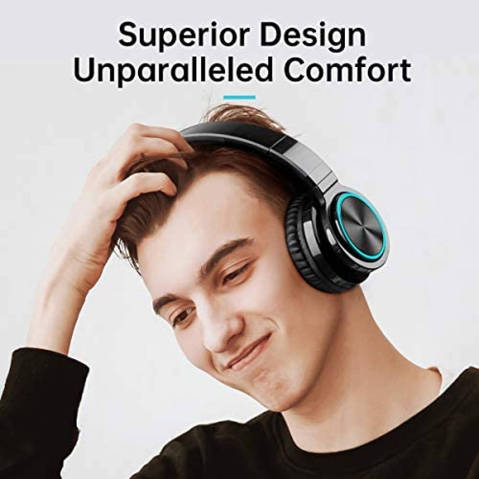 Audifonos Inalambricos Picun B12 Bluetooth 20H Carga -Negro