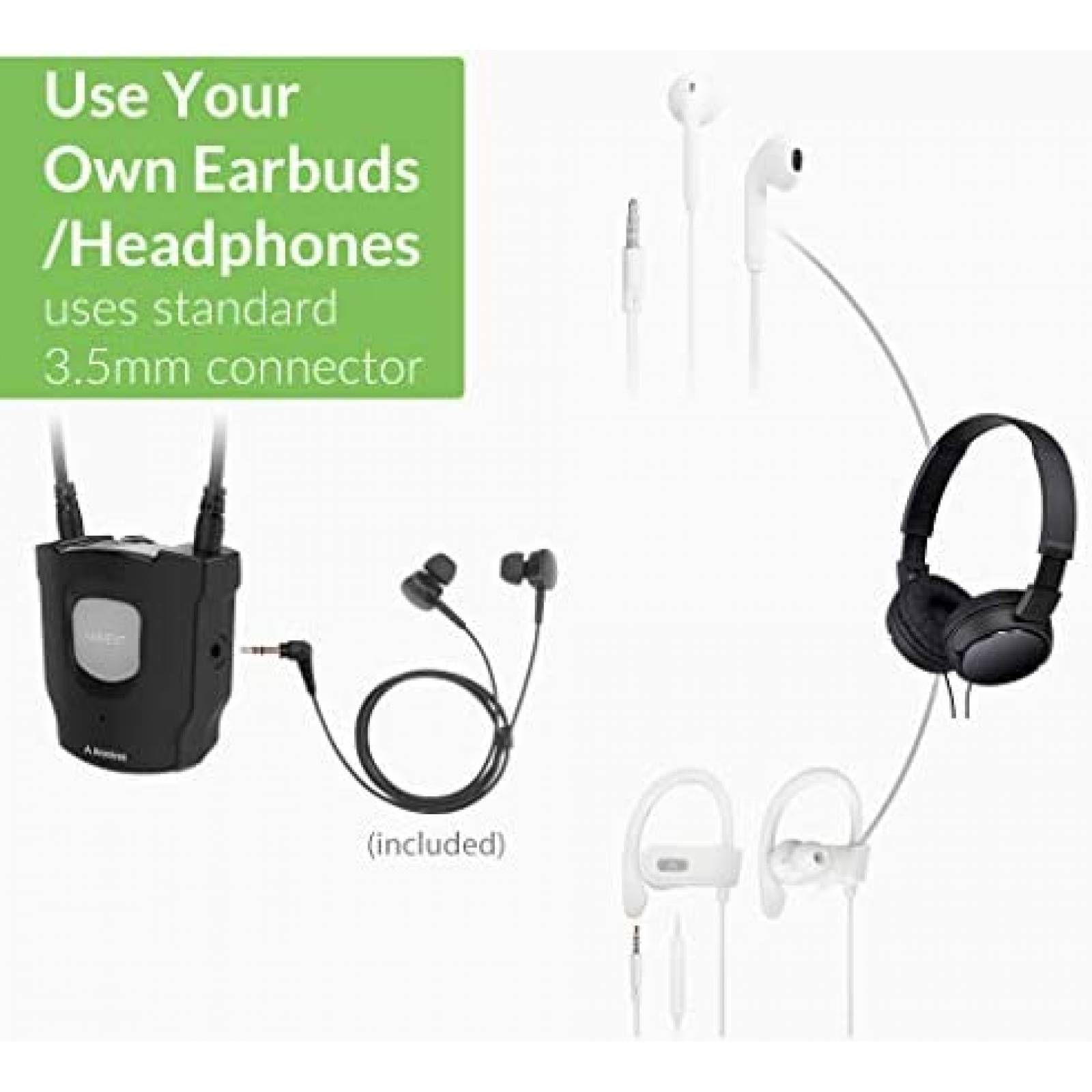 Auriculares Avantree HT380 inalambricos para ver television