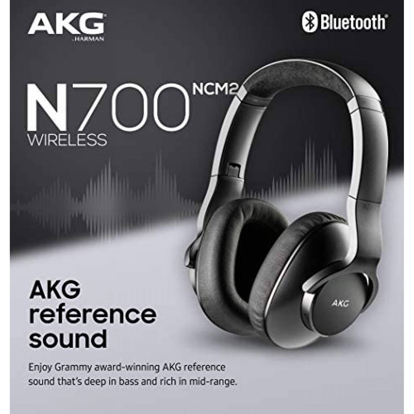 Audifonos AKG N700NC C/Cancelacion de Ruido -Negro