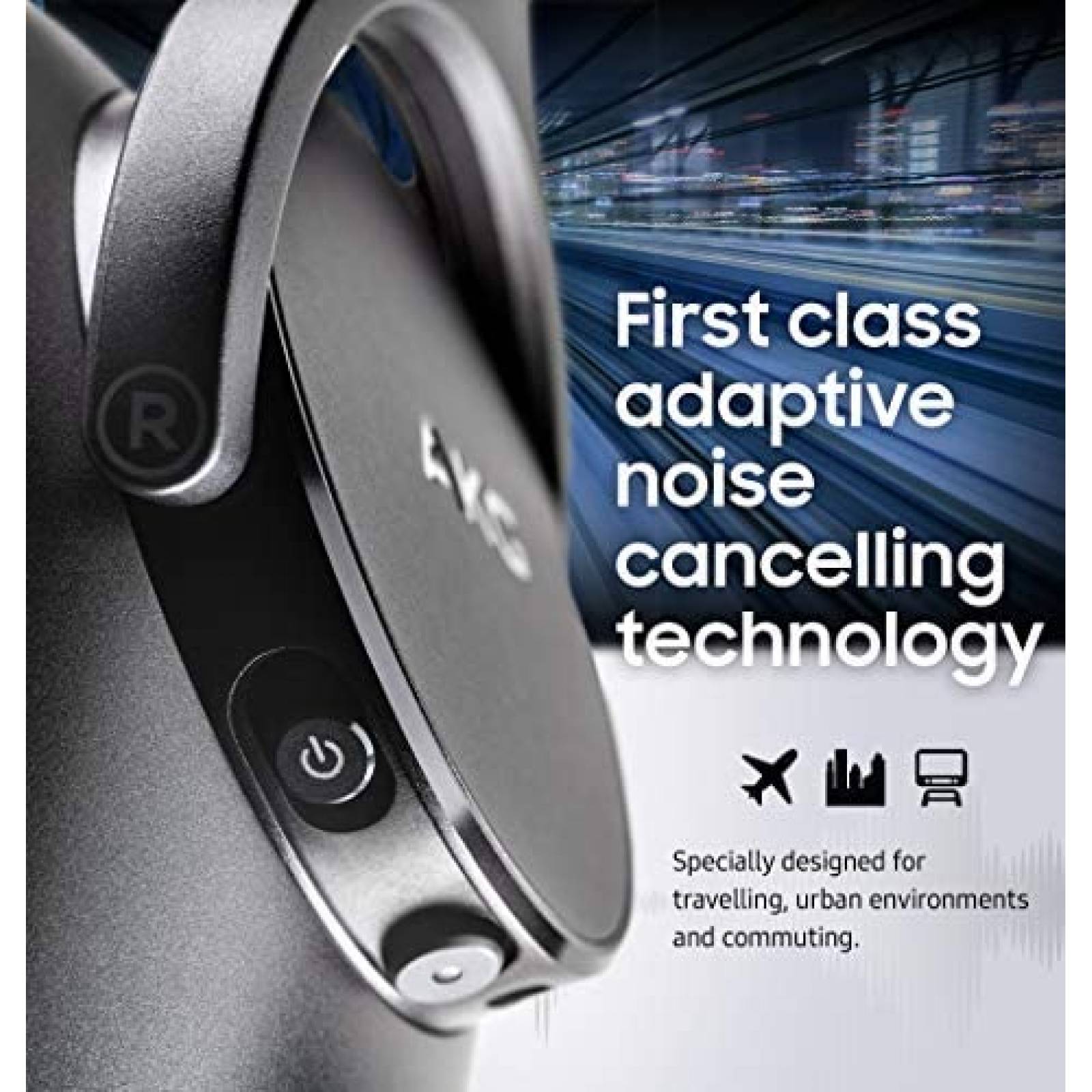 Audifonos AKG N700NC C/Cancelacion de Ruido -Negro