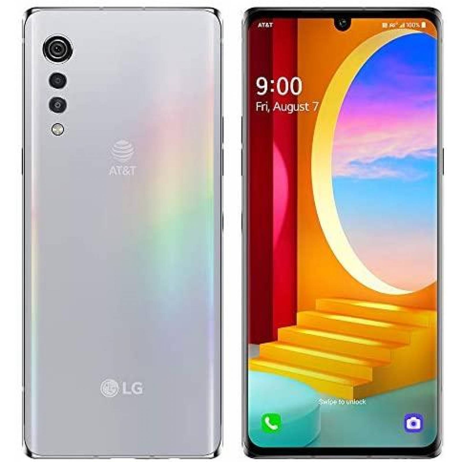 Celular LG Velvet 5G G900UM 128GB 6.8" 4G -Platino