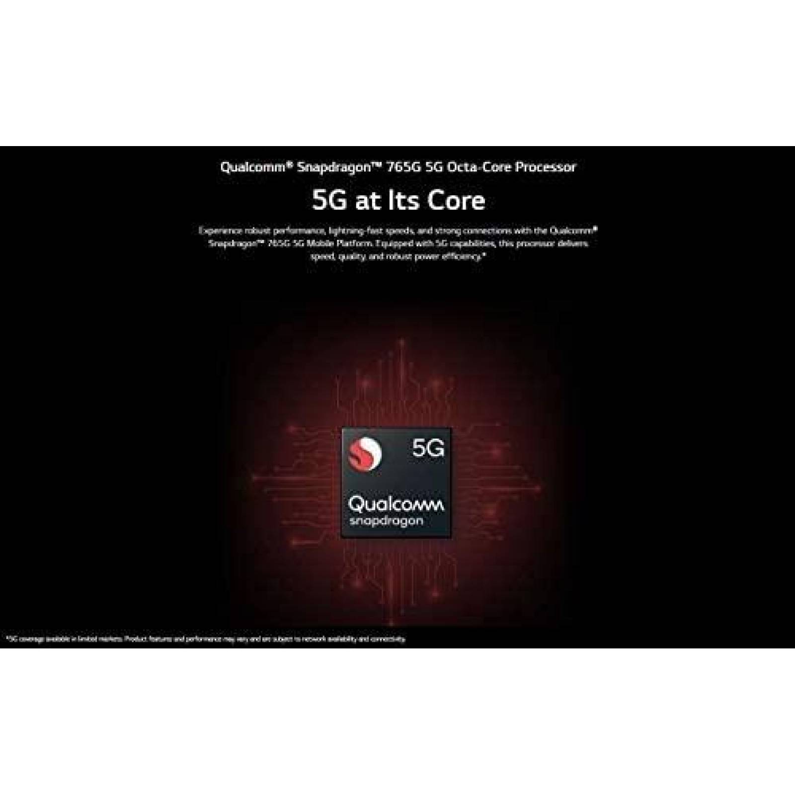 Celular LG Velvet 5G G900UM 128GB 6.8" 4G -Platino