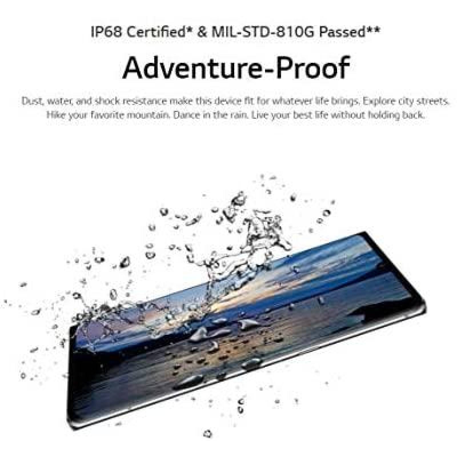 Celular LG Velvet 5G G900UM 128GB 6.8" 4G -Platino