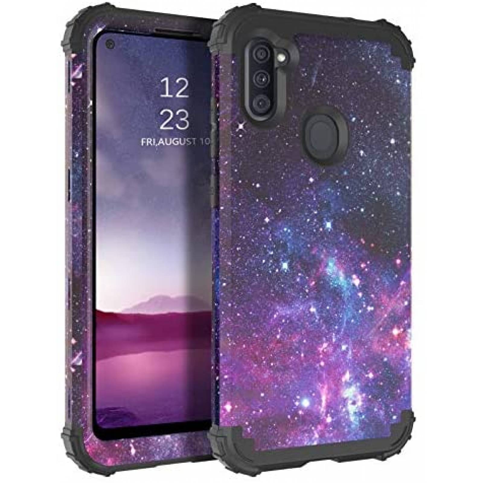 Funda para Samsung A11 BENTOBEN resistente a golpes 3 en 1