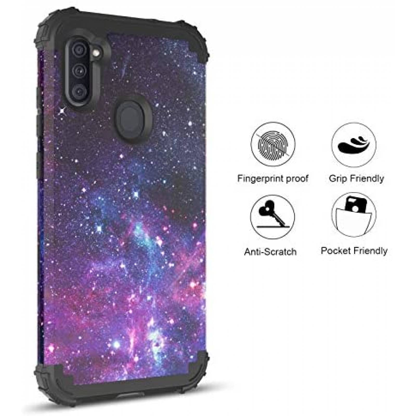Funda para Samsung A11 BENTOBEN resistente a golpes 3 en 1