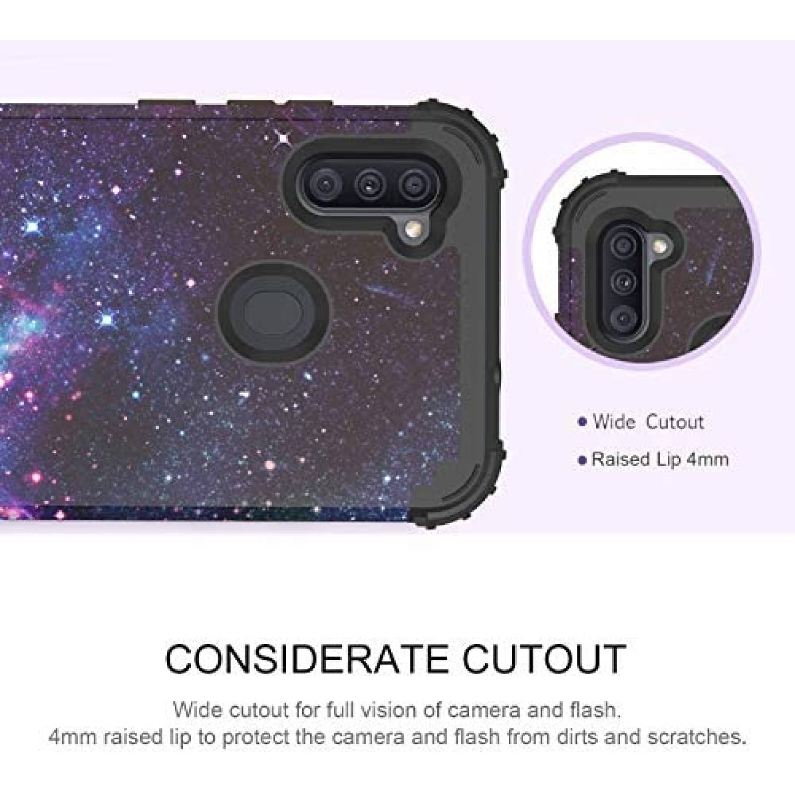 Funda para Samsung A11 BENTOBEN resistente a golpes 3 en 1