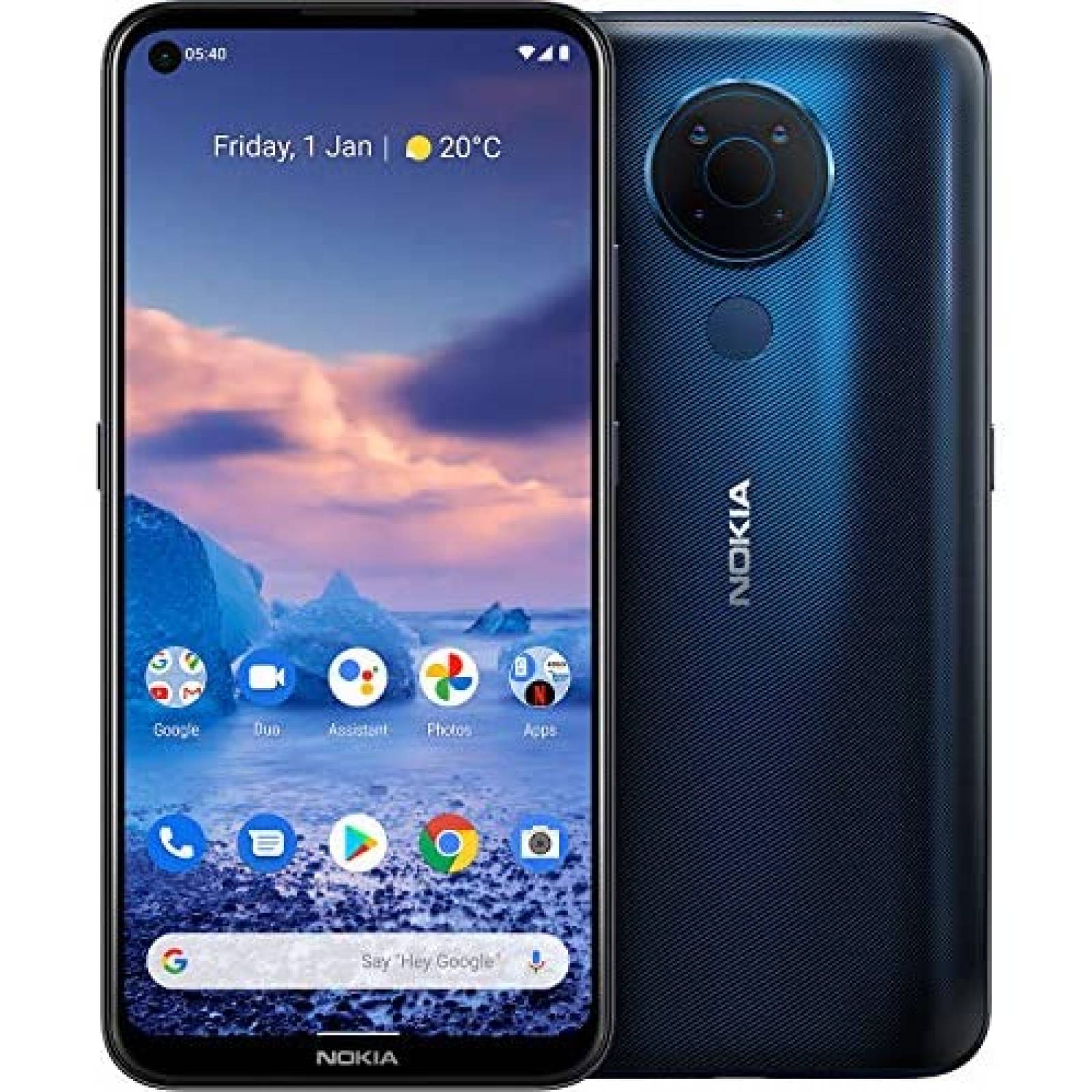 Smartphone Nokia 5.4 6.38" 4GB 128GB 48MP dual sim -Negro