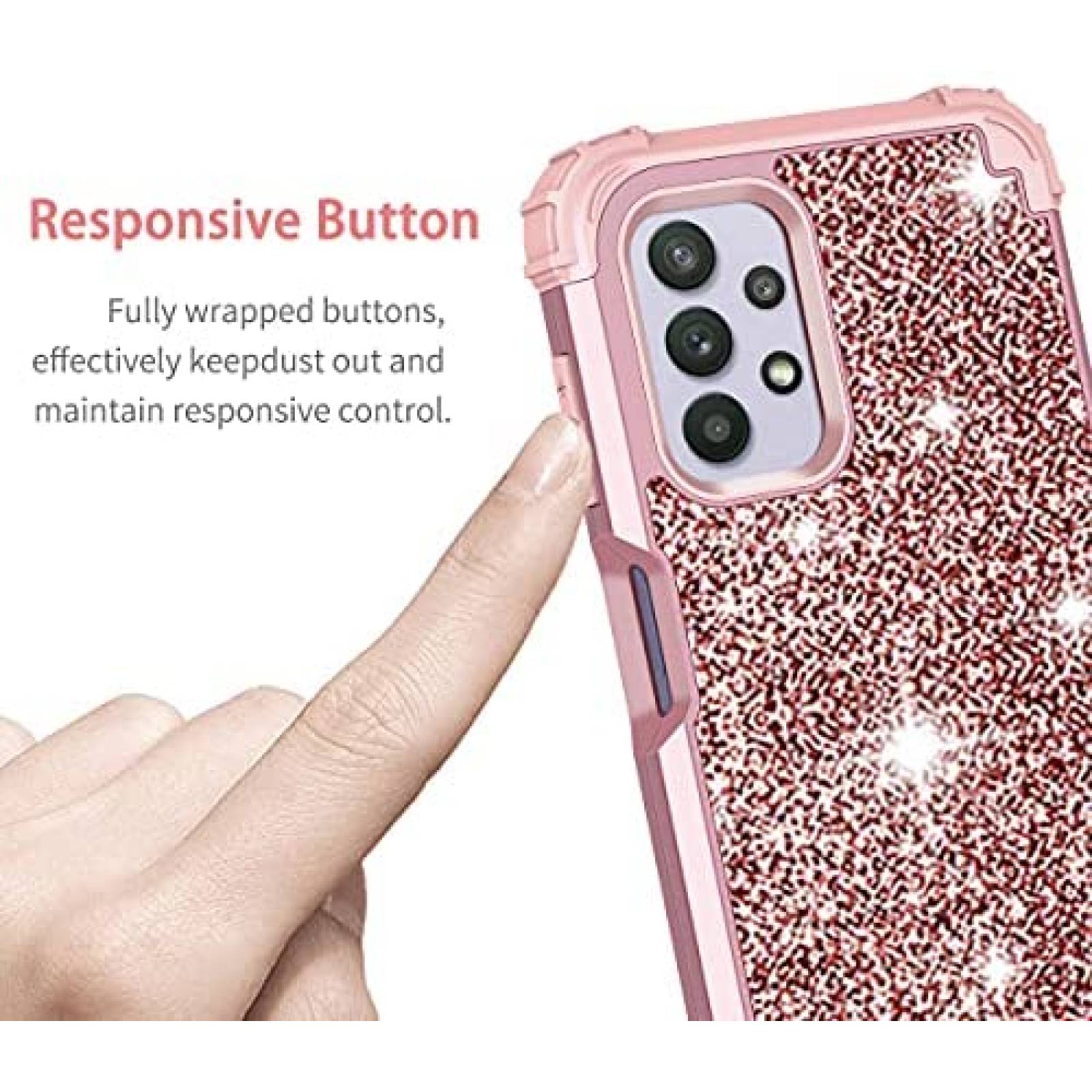 Funda p/Celular Lontect PA0036-01 Samsung Galaxy A32 -Rosa