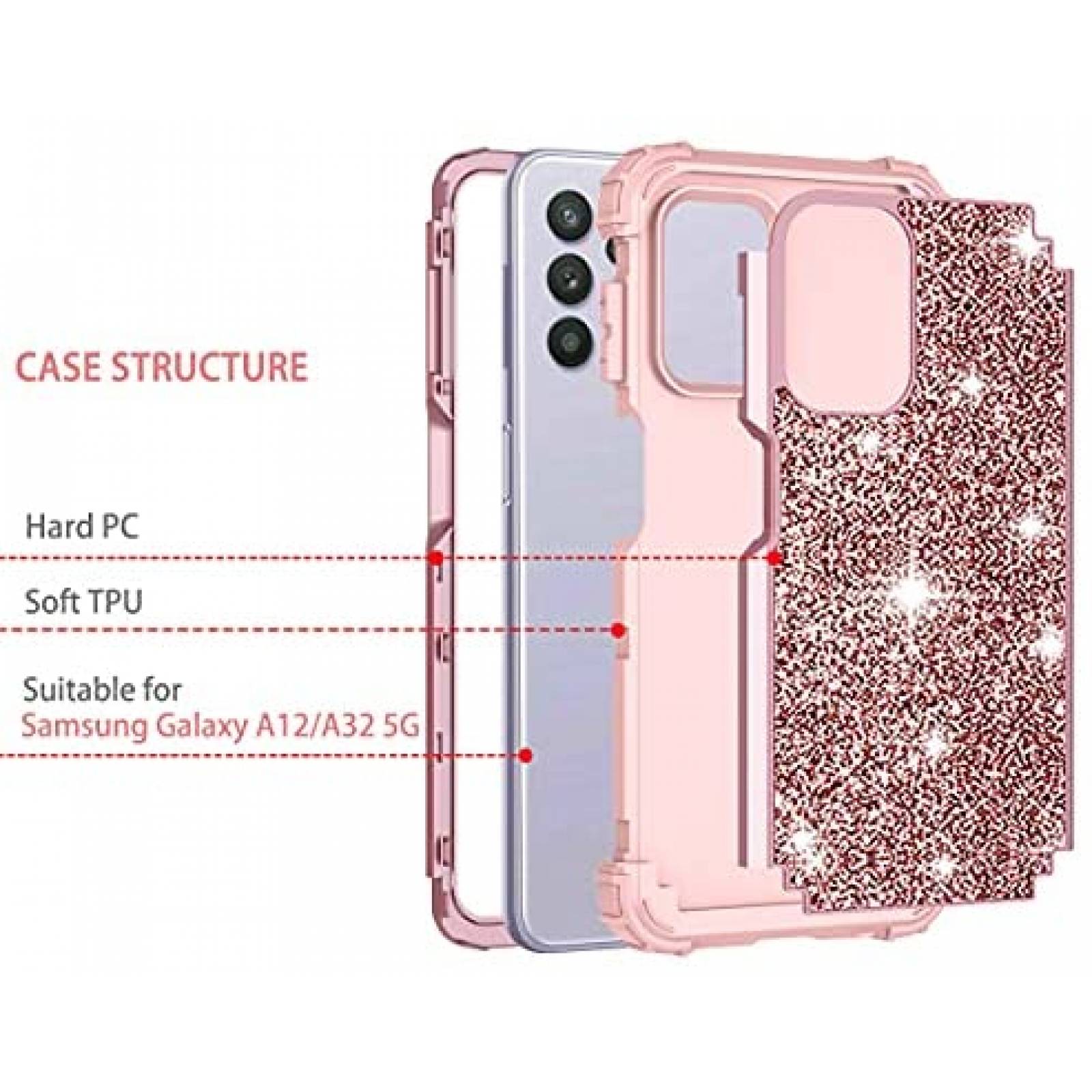 Funda p/Celular Lontect PA0036-01 Samsung Galaxy A32 -Rosa