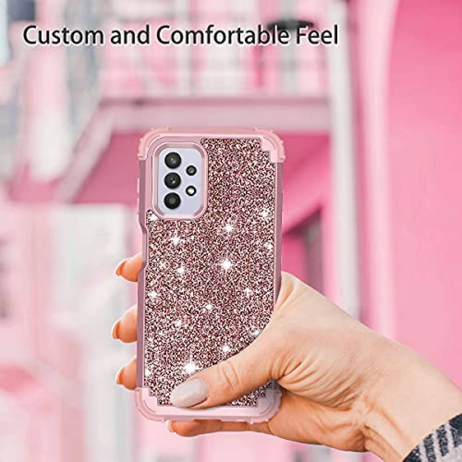 Funda p/Celular Lontect PA0036-01 Samsung Galaxy A32 -Rosa