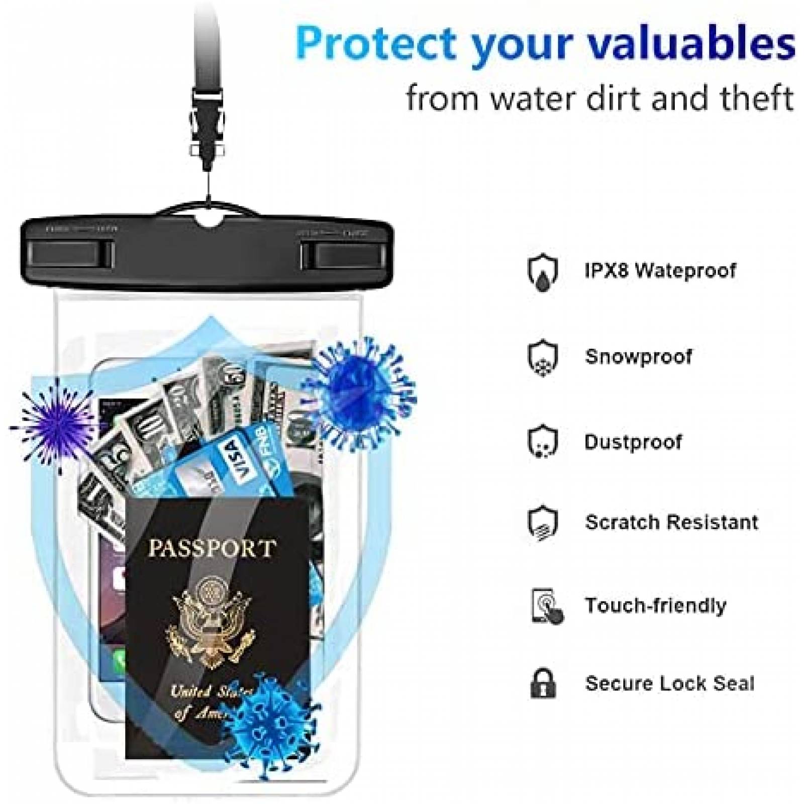 Funda Protectora para Celular Xiwxi Plastico Impermeable